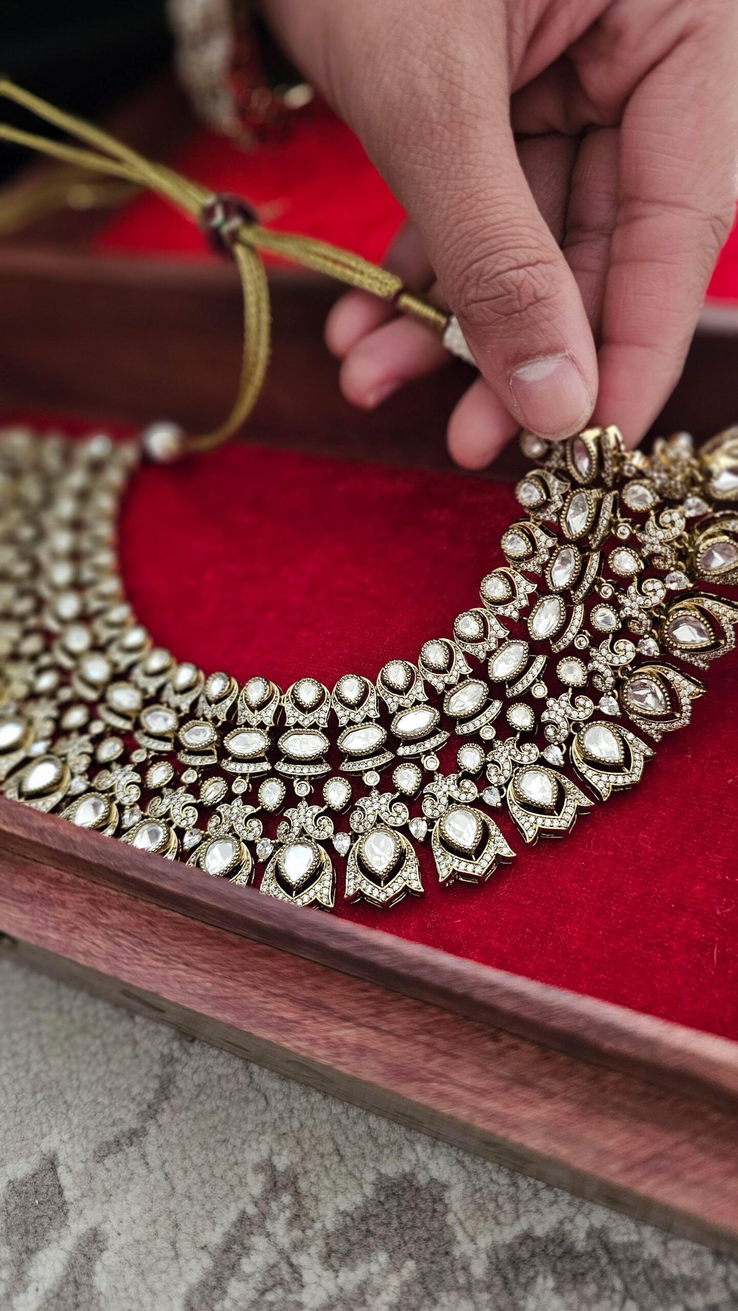 Zareena polki necklace Thumbnail