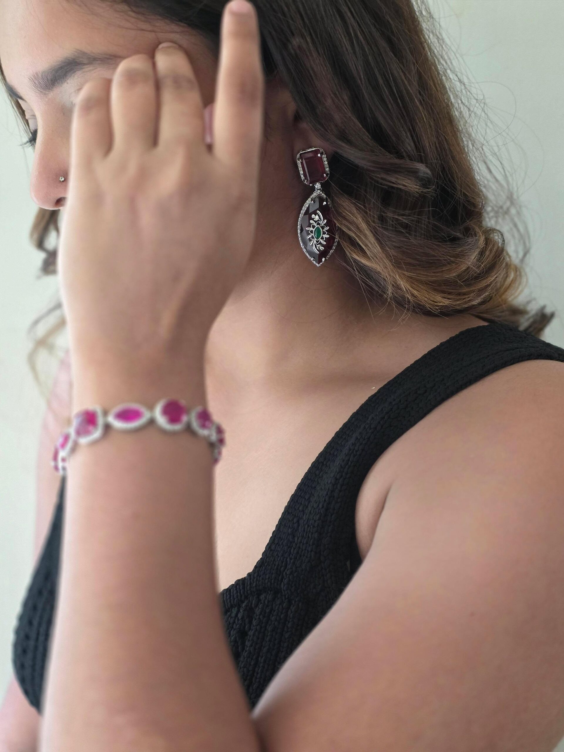 Riva statement earrings Thumbnail