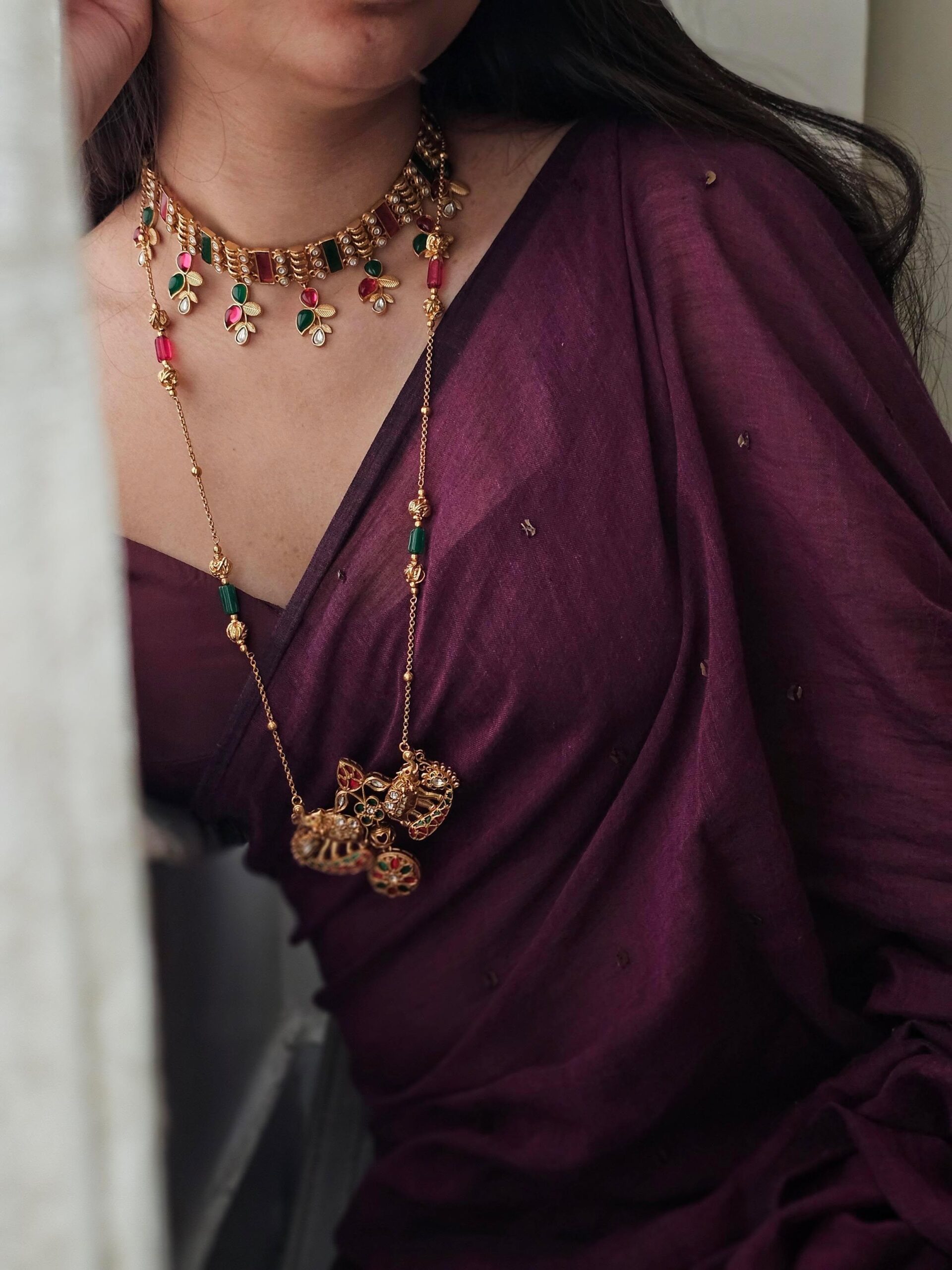 Rasika handcrafted choker Thumbnail