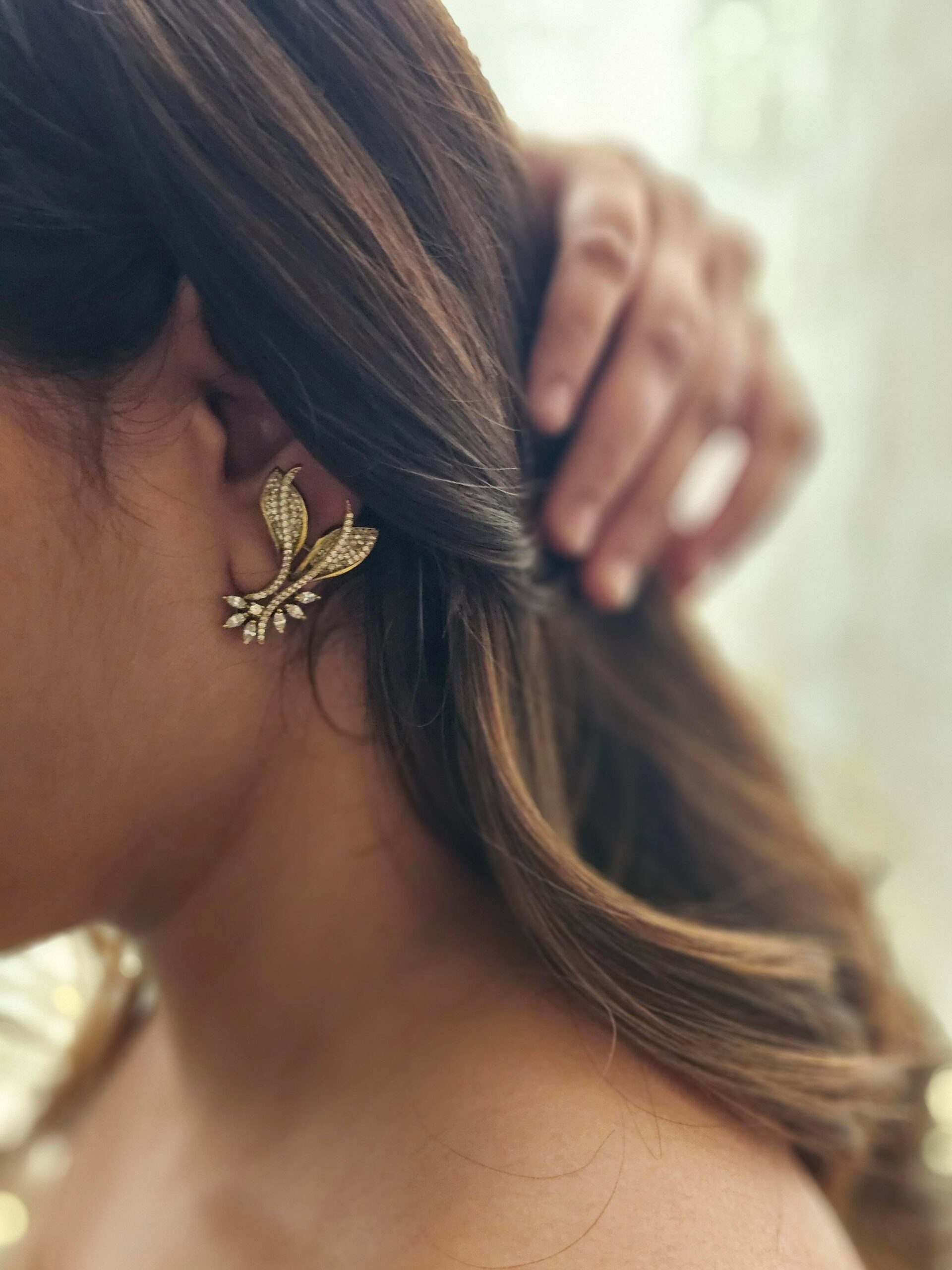 Dhruvi polki earrings Thumbnail