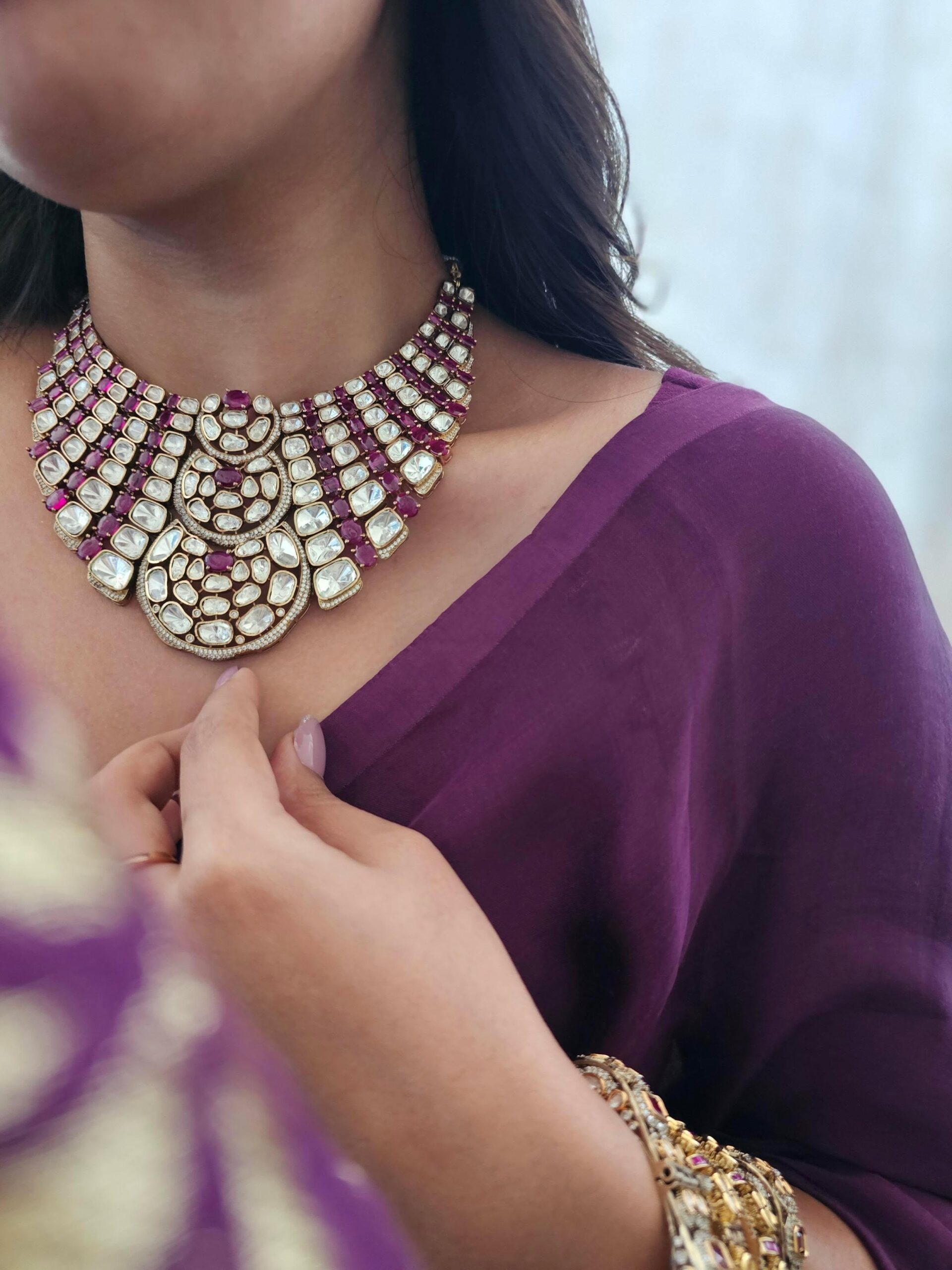 Nupura polki necklace Thumbnail