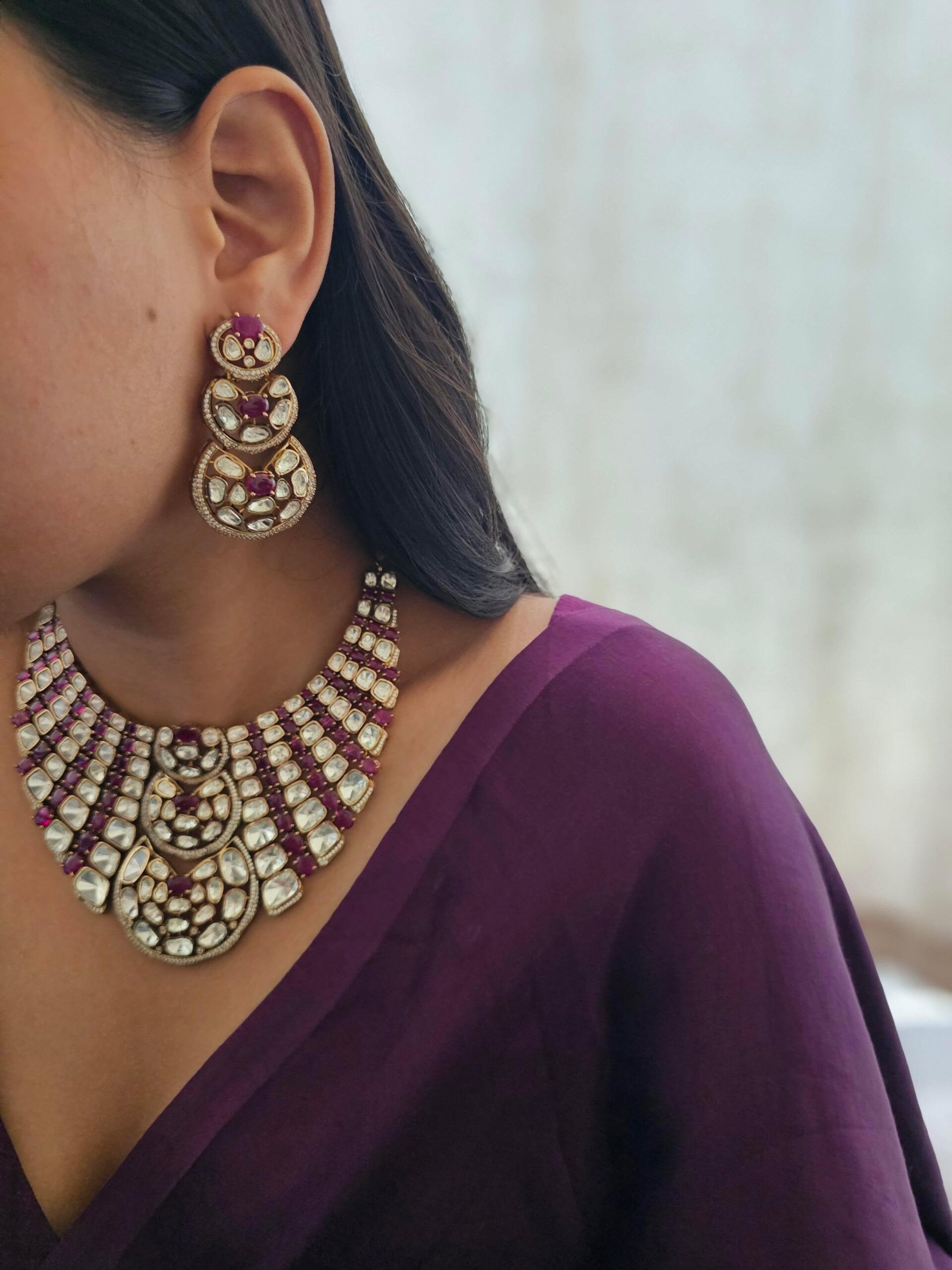 Nupura polki necklace Thumbnail