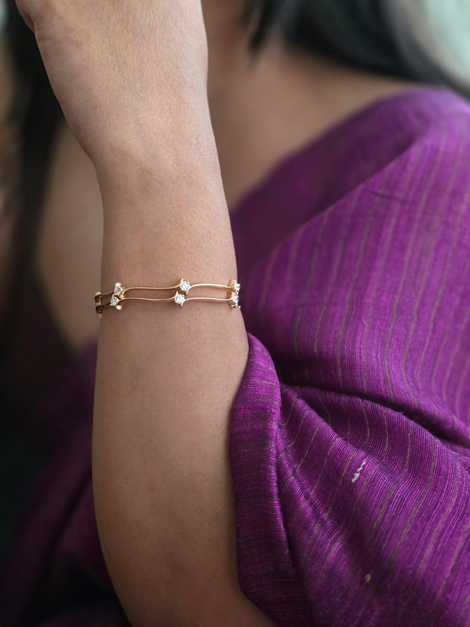 Saina delicate bangles Thumbnail