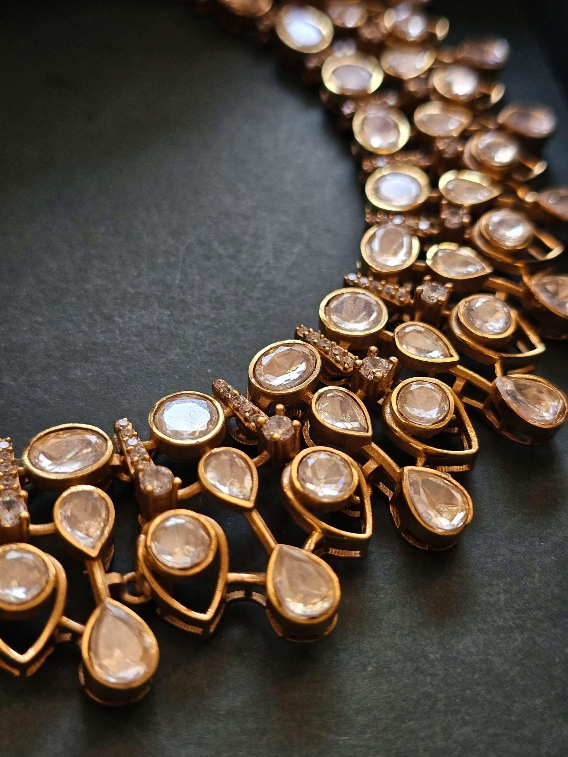 Aurora polki necklace Thumbnail