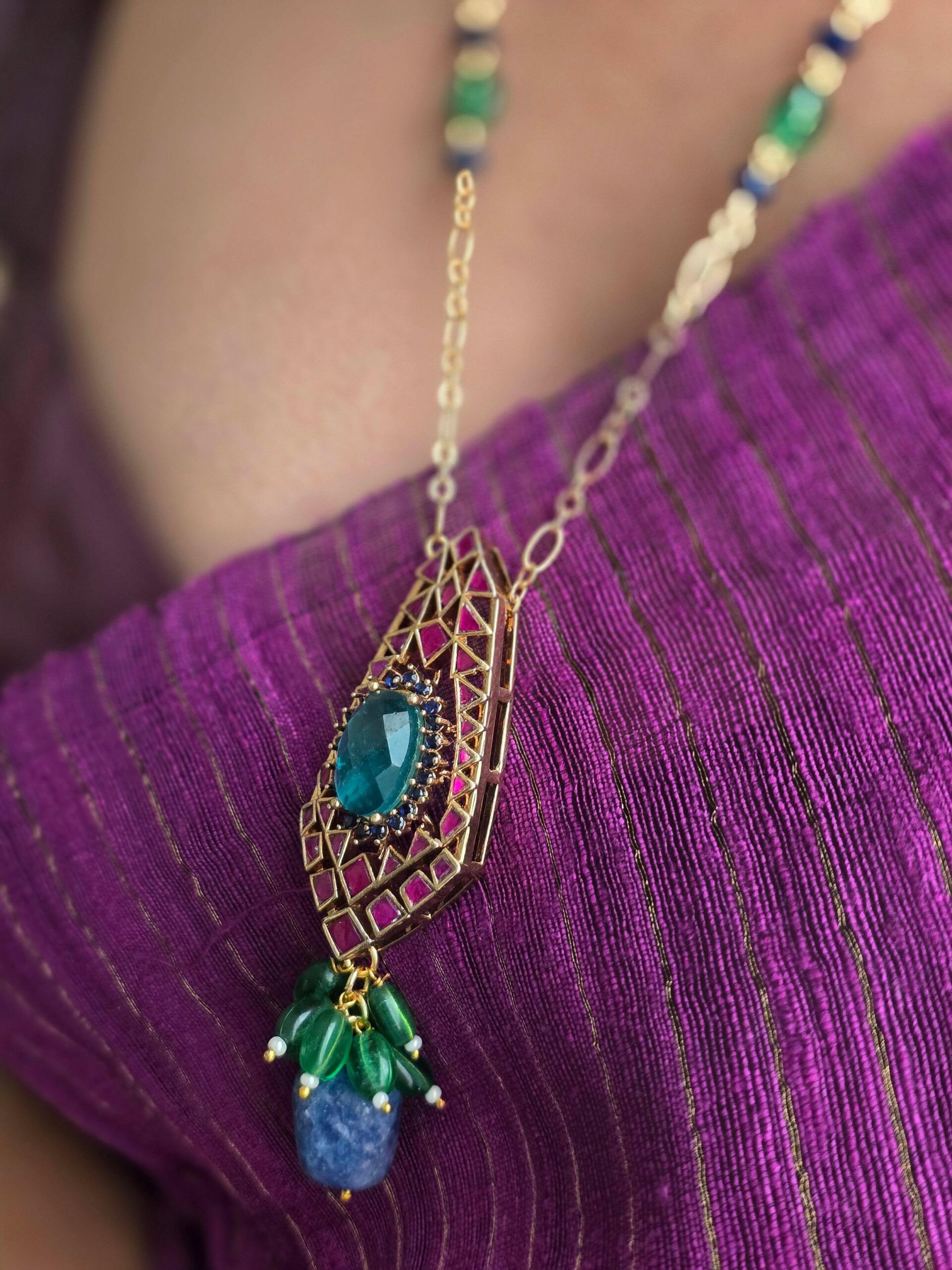Rucha delicate necklace Thumbnail