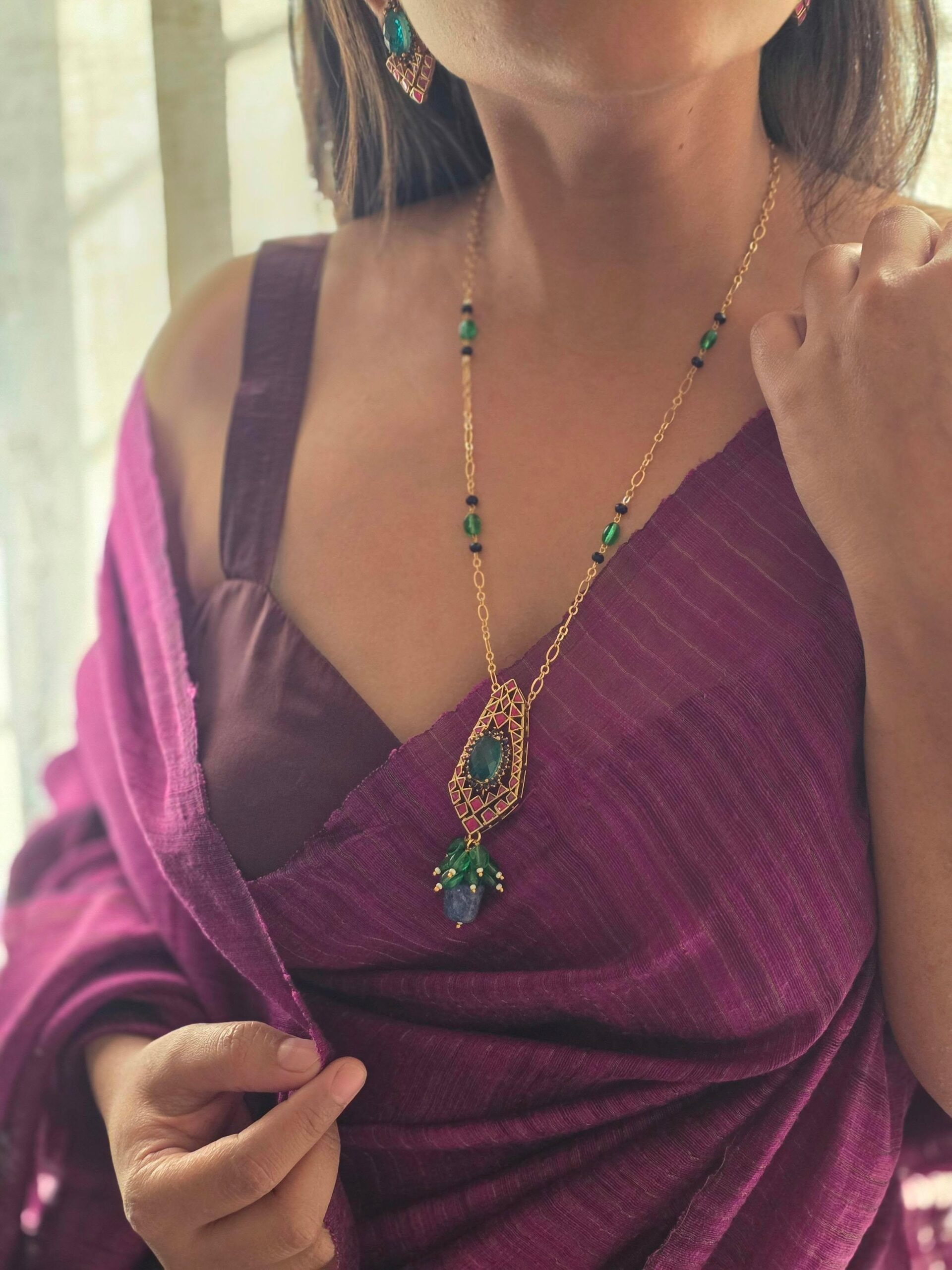 Rucha delicate necklace Thumbnail