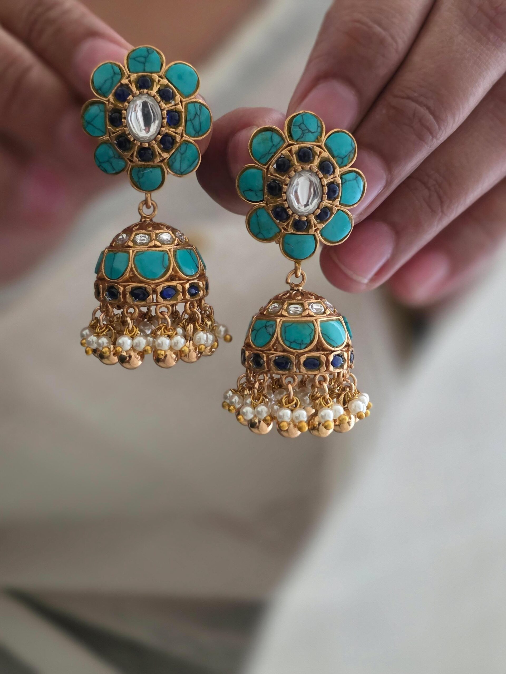 Mahika handcrafted jhumki Thumbnail