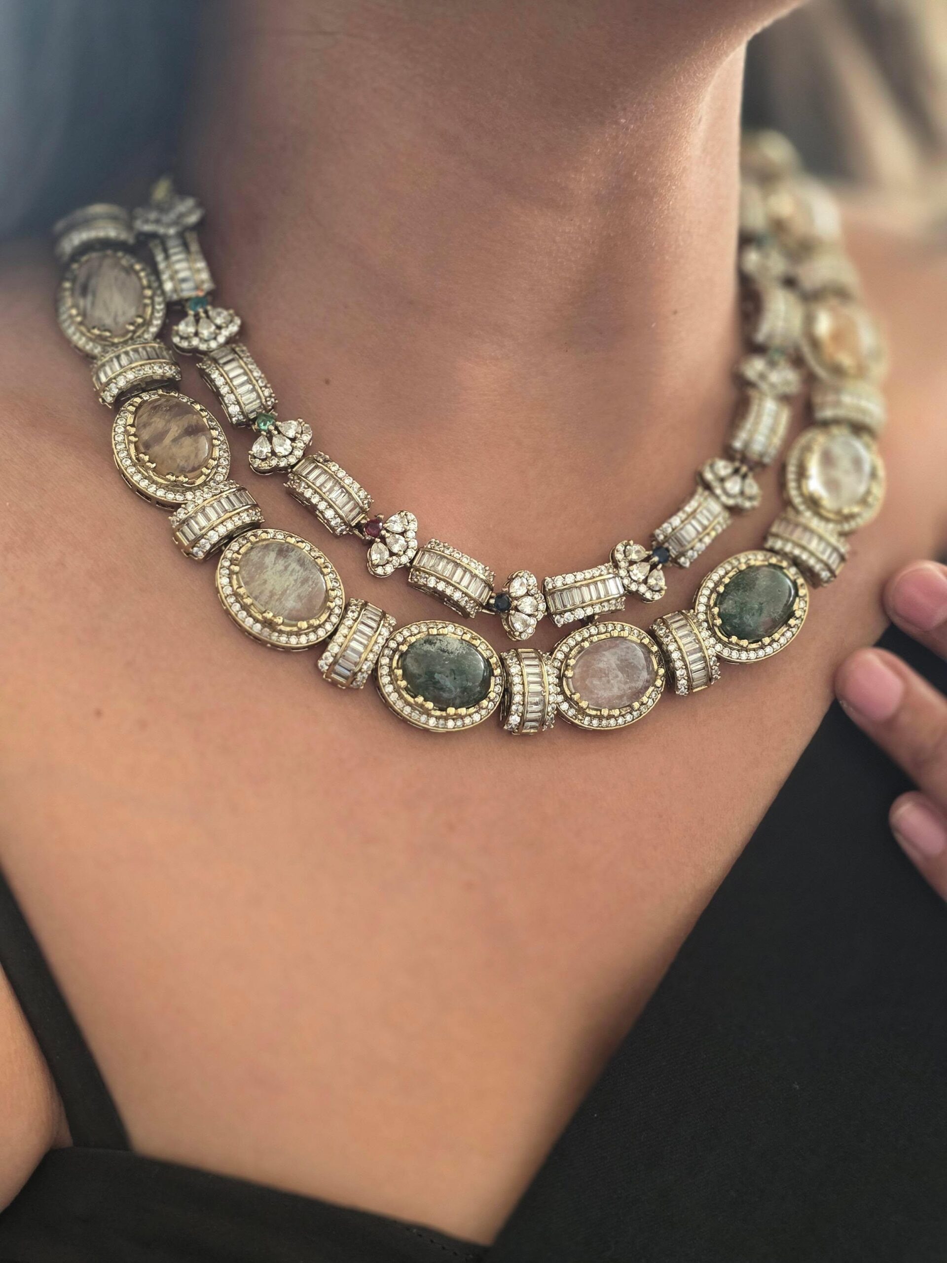 Elsa quartz necklace Thumbnail