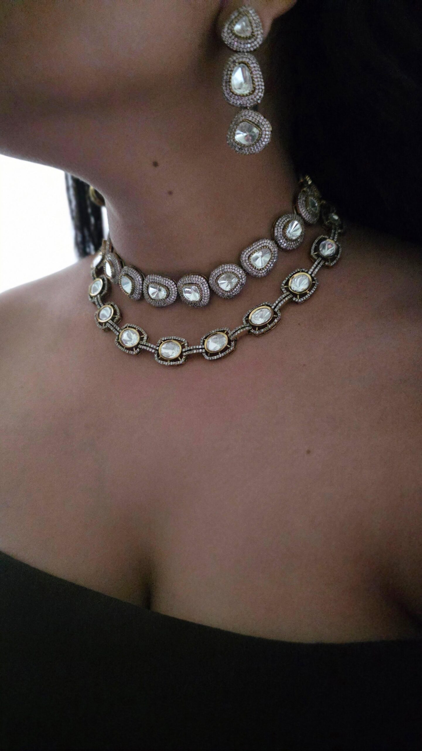 Zaina polki necklace Thumbnail