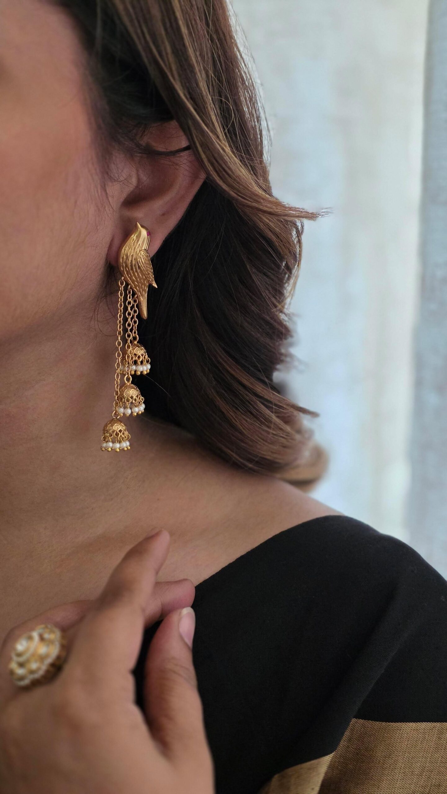 Meraki handcrafted jhumki Thumbnail