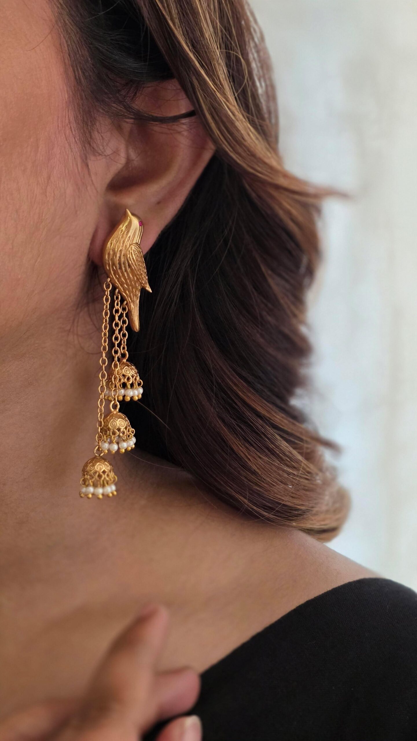 Meraki handcrafted jhumki Thumbnail