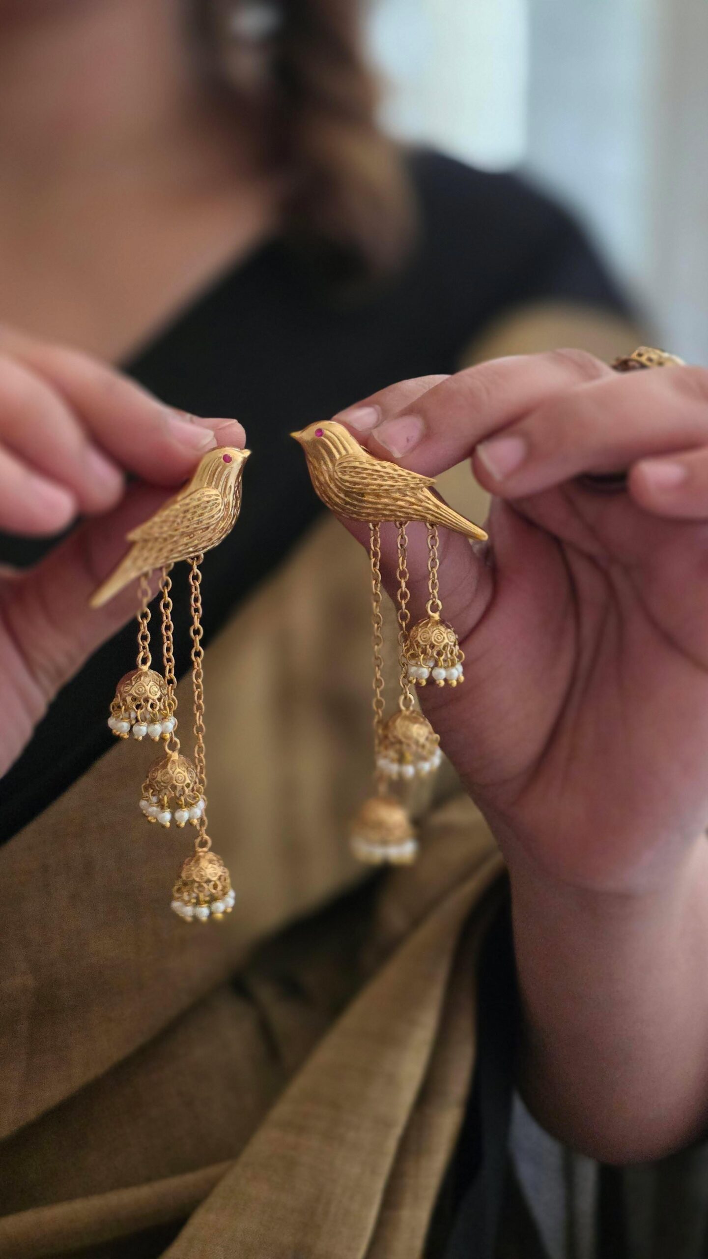 Meraki handcrafted jhumki Thumbnail