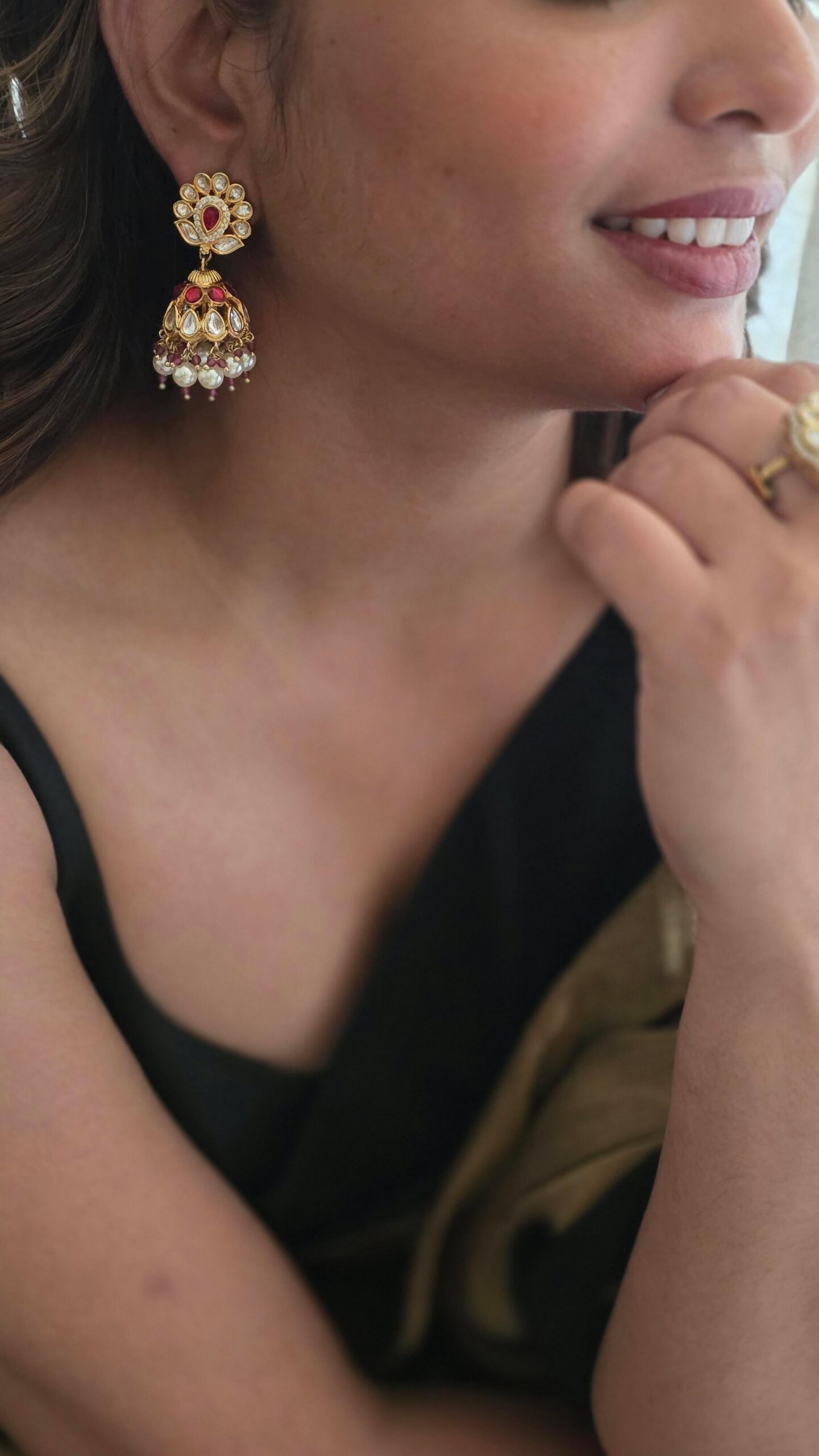 Janvi polki jhumki Thumbnail