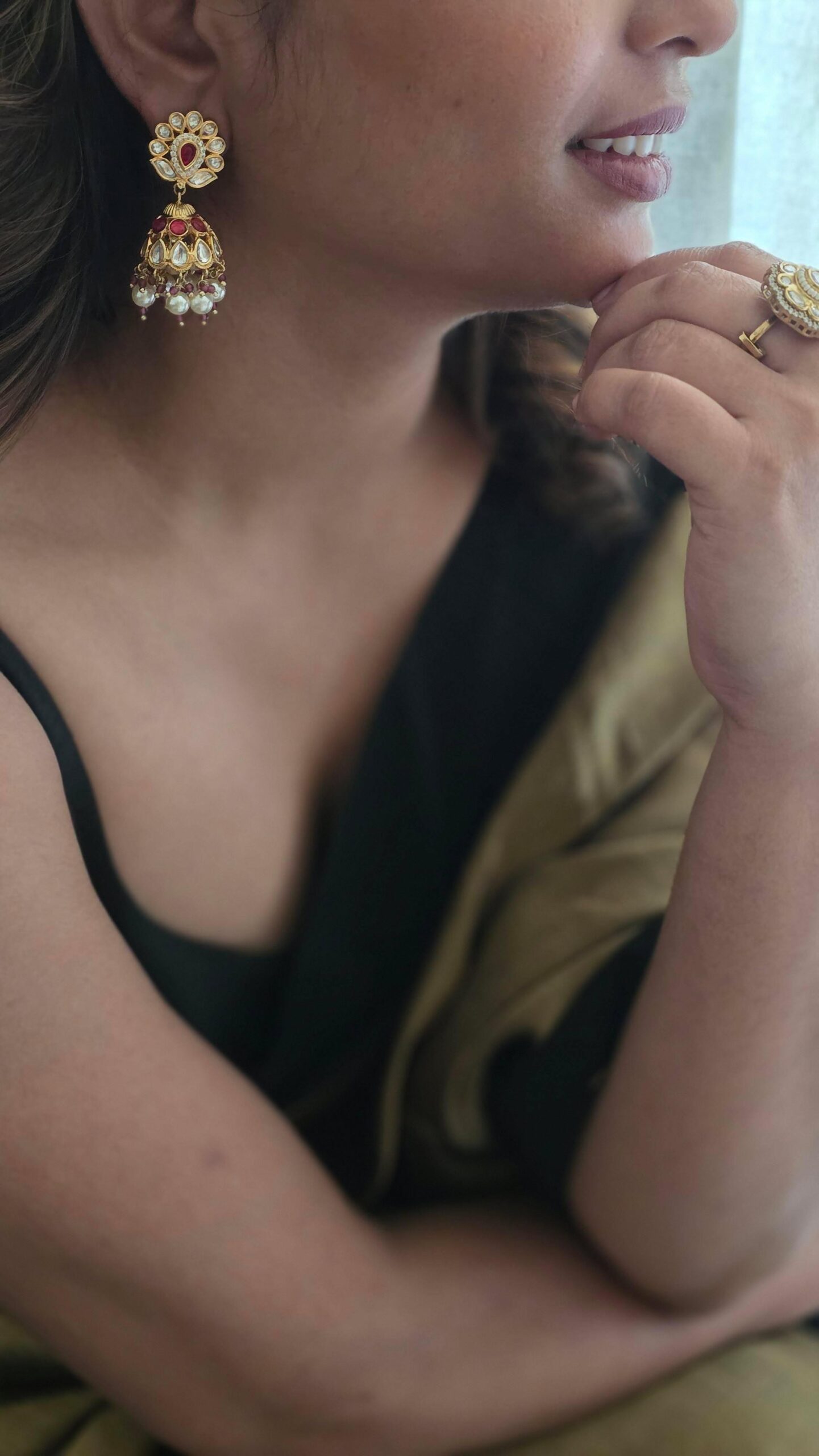 Janvi polki jhumki Thumbnail