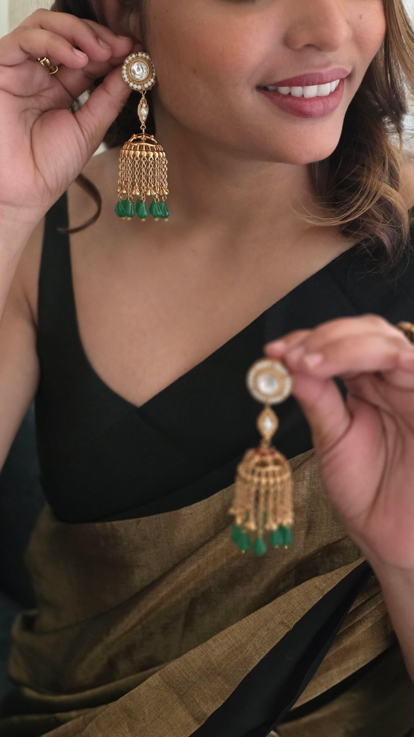 Vida handcrafted jhumki Thumbnail