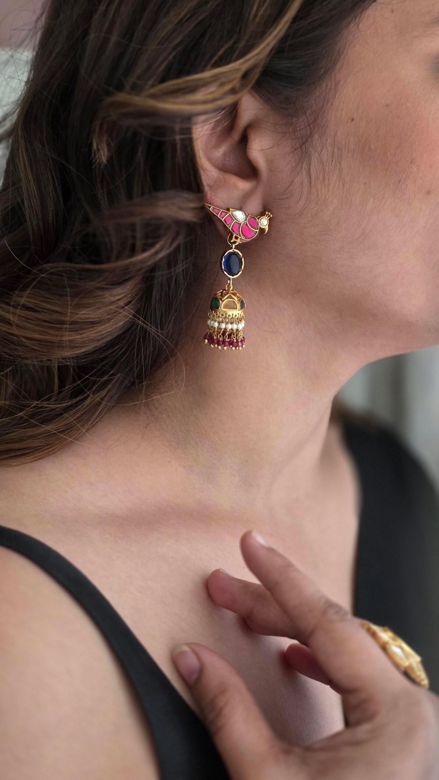 Kiara handcrafted jhumki Thumbnail