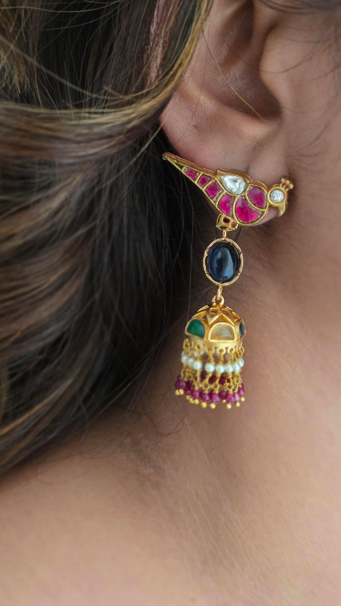 Kiara handcrafted jhumki Thumbnail