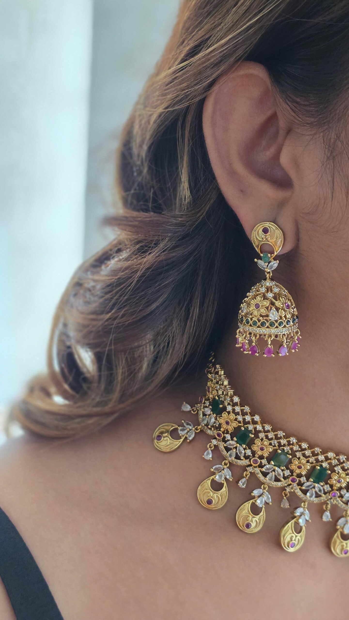 Eshani polki choker Thumbnail