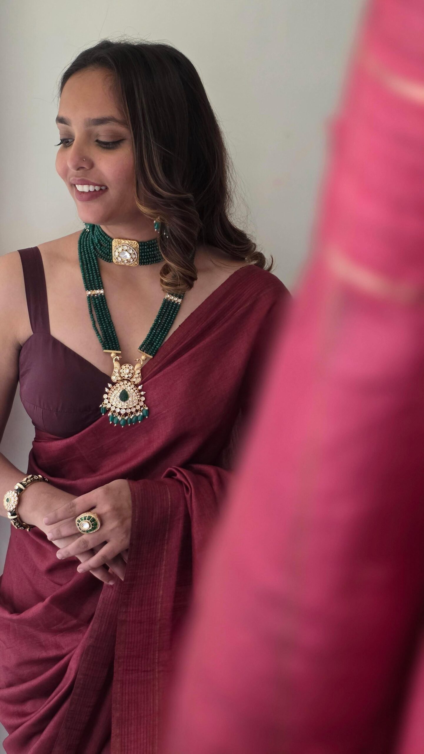 Aarna long necklace Thumbnail
