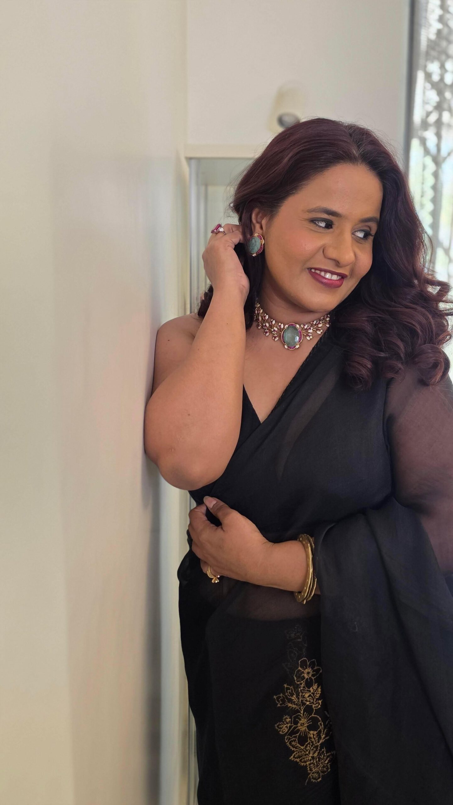 Rossie semi precious quartz necklace Thumbnail