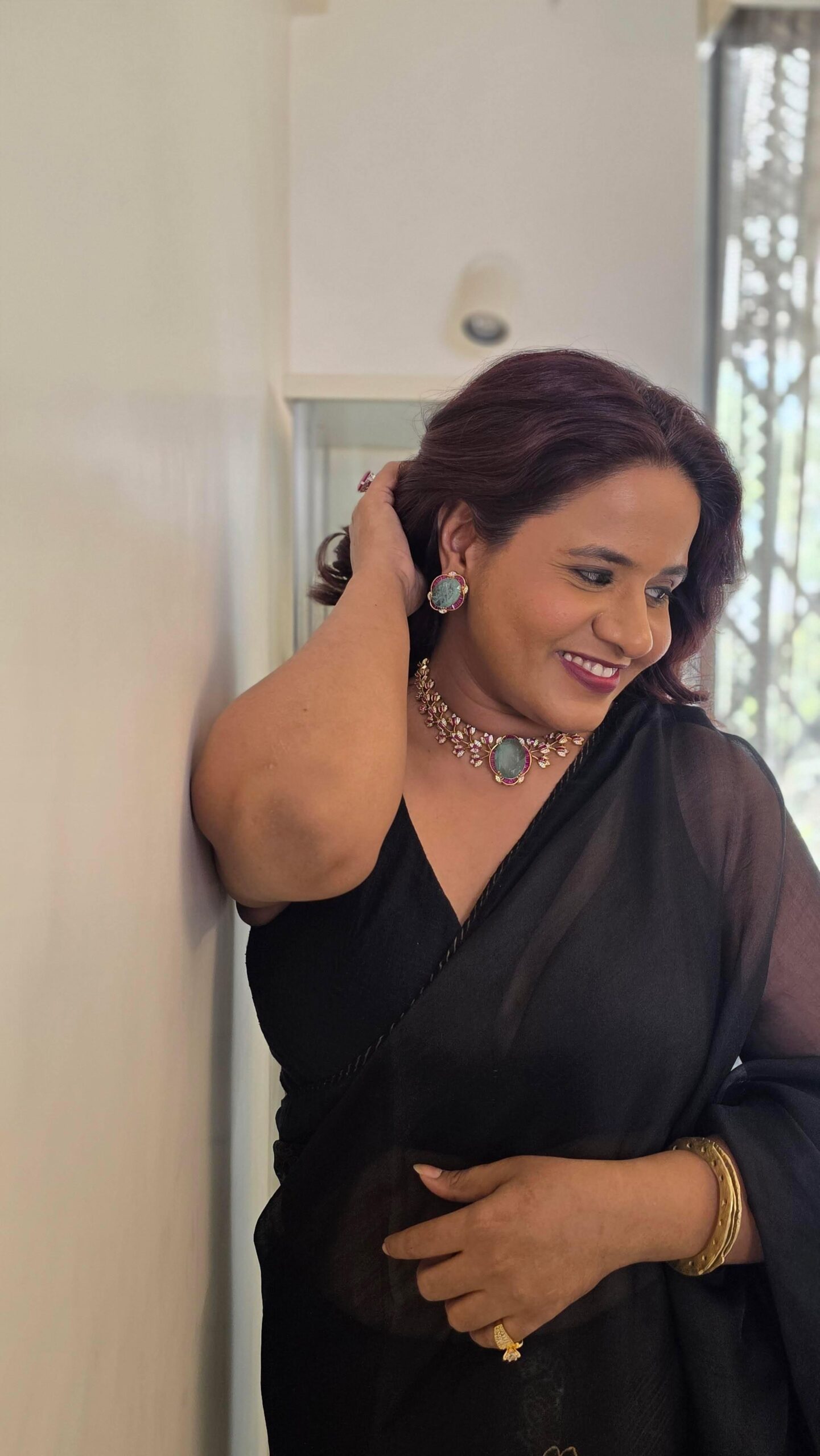 Rossie semi precious quartz necklace Thumbnail