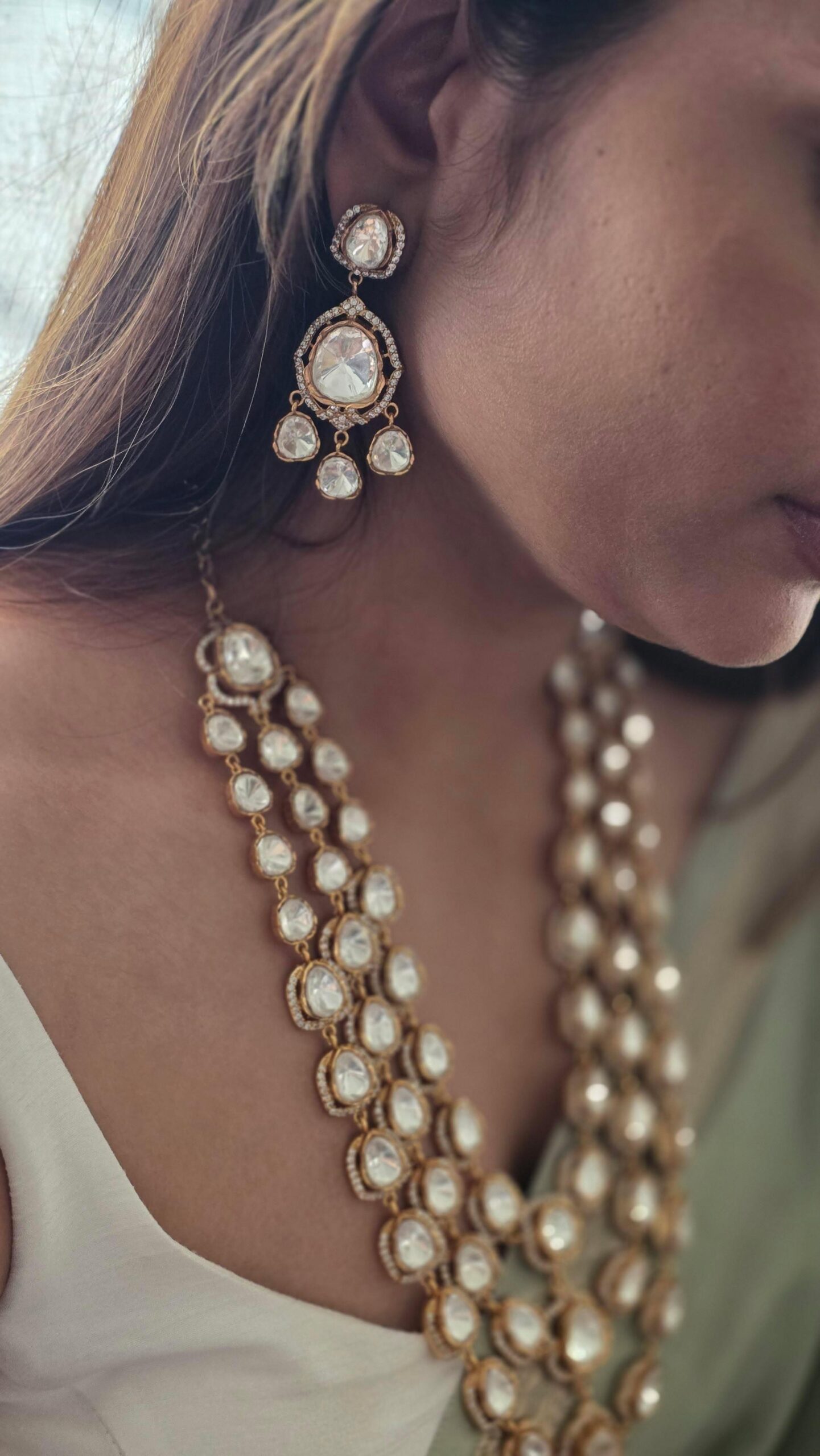 Sunayana polki necklace Thumbnail