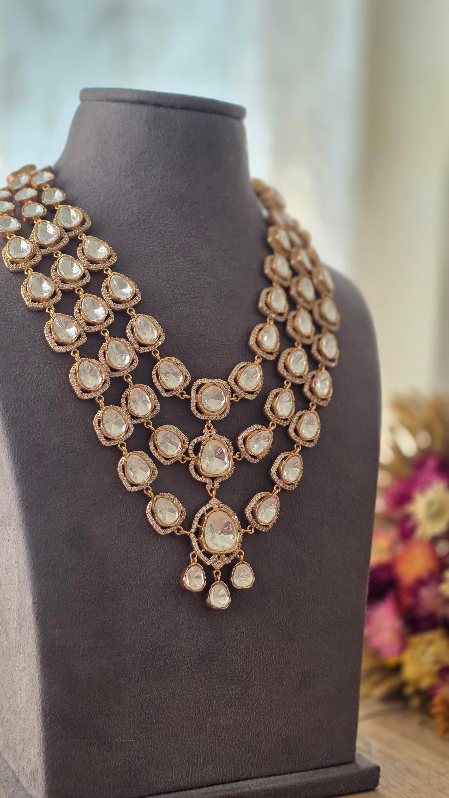 Sunayana polki necklace Thumbnail