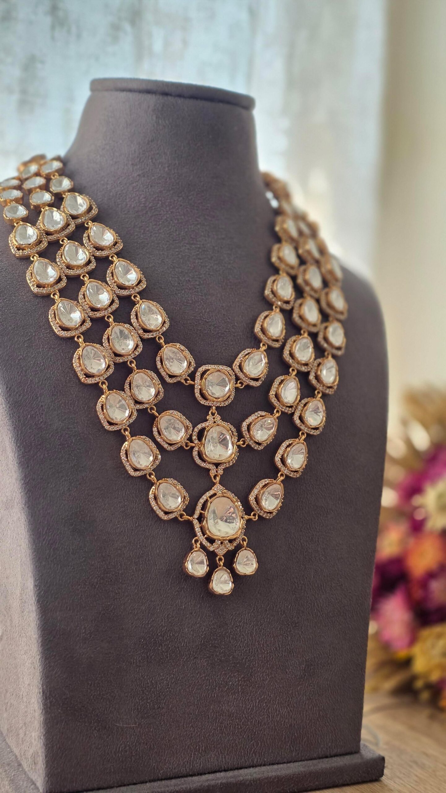 Sunayana polki necklace Thumbnail