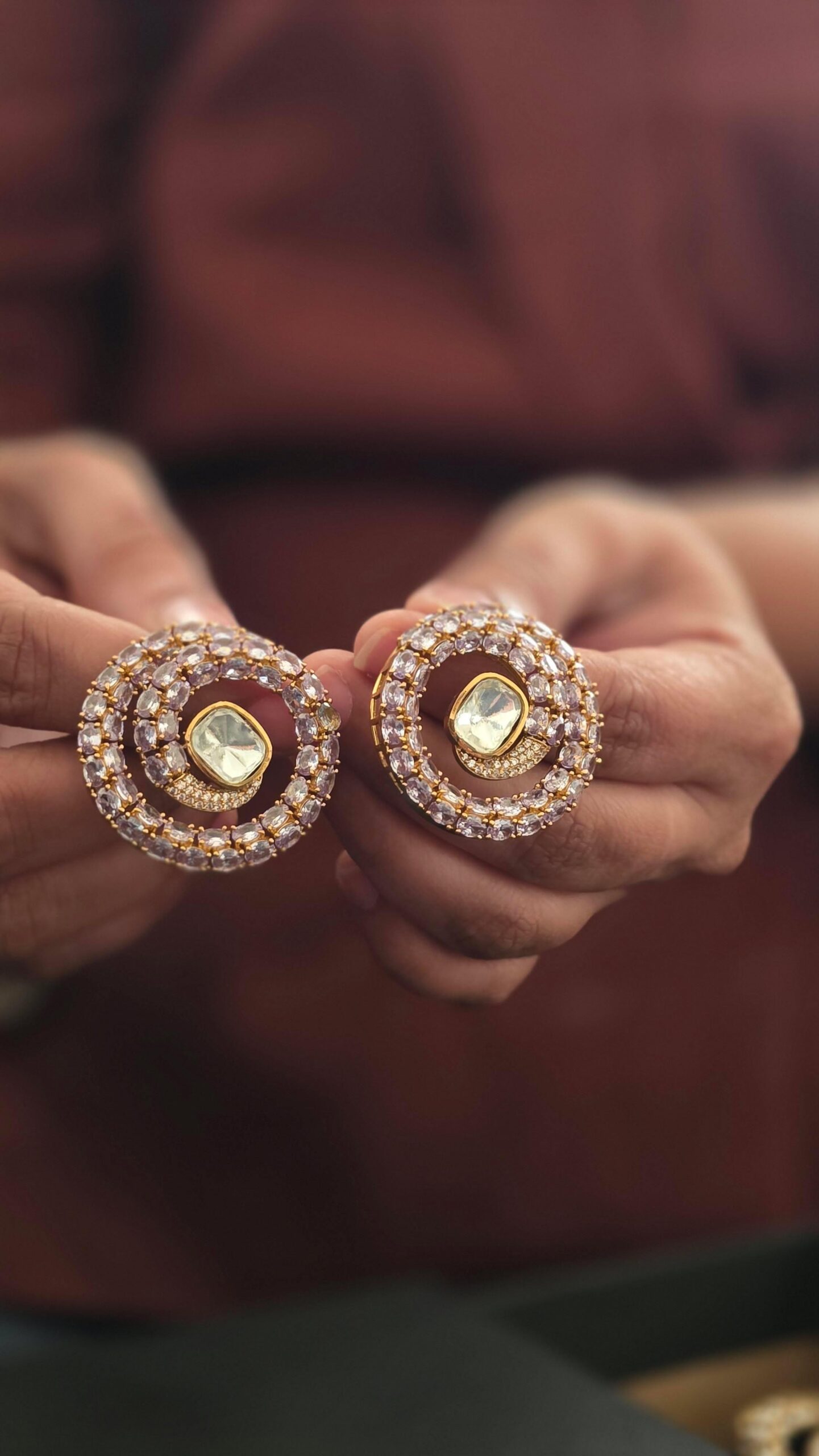 Vini statement studs Thumbnail