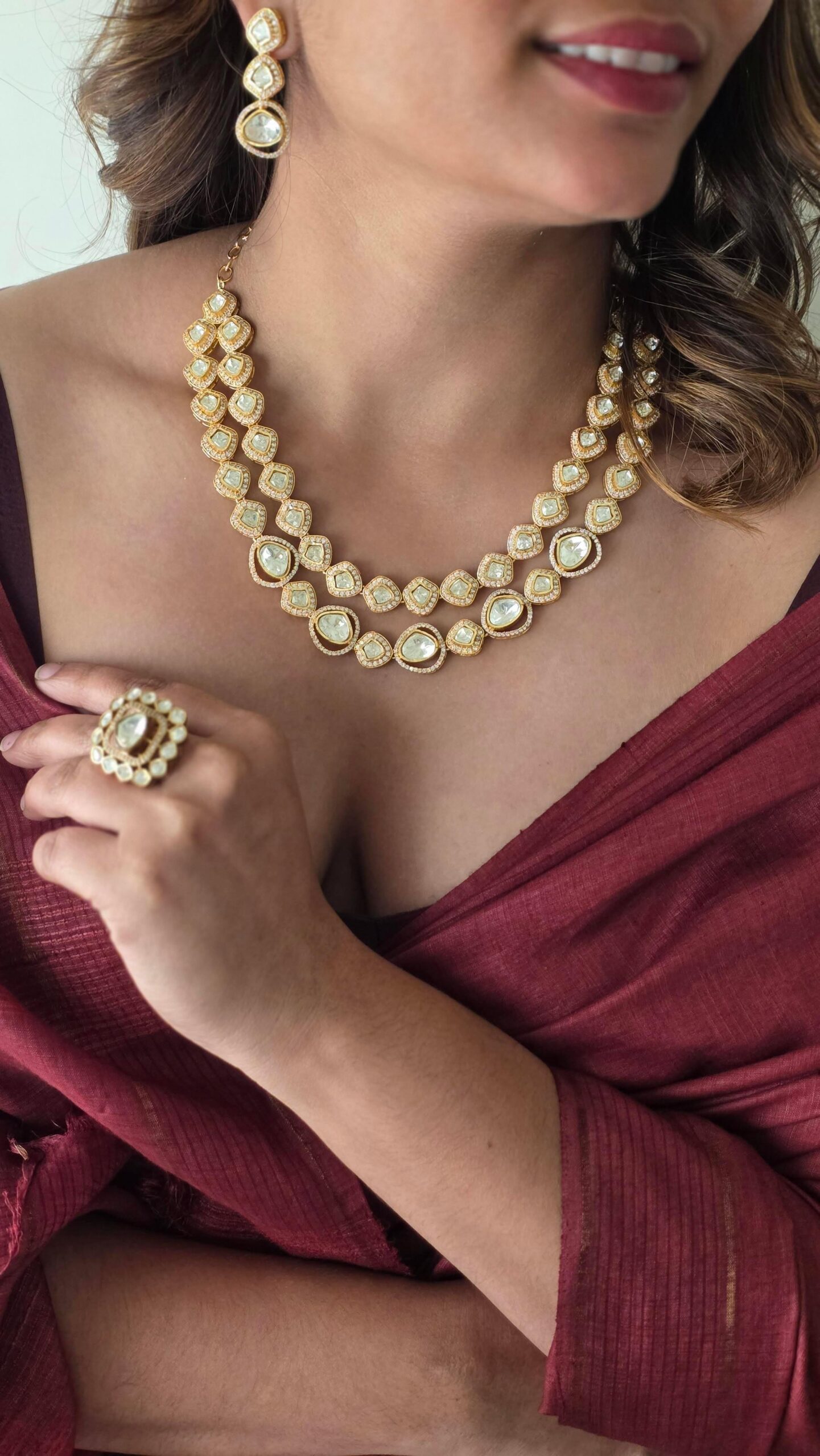 Devi uncut polki strand Thumbnail