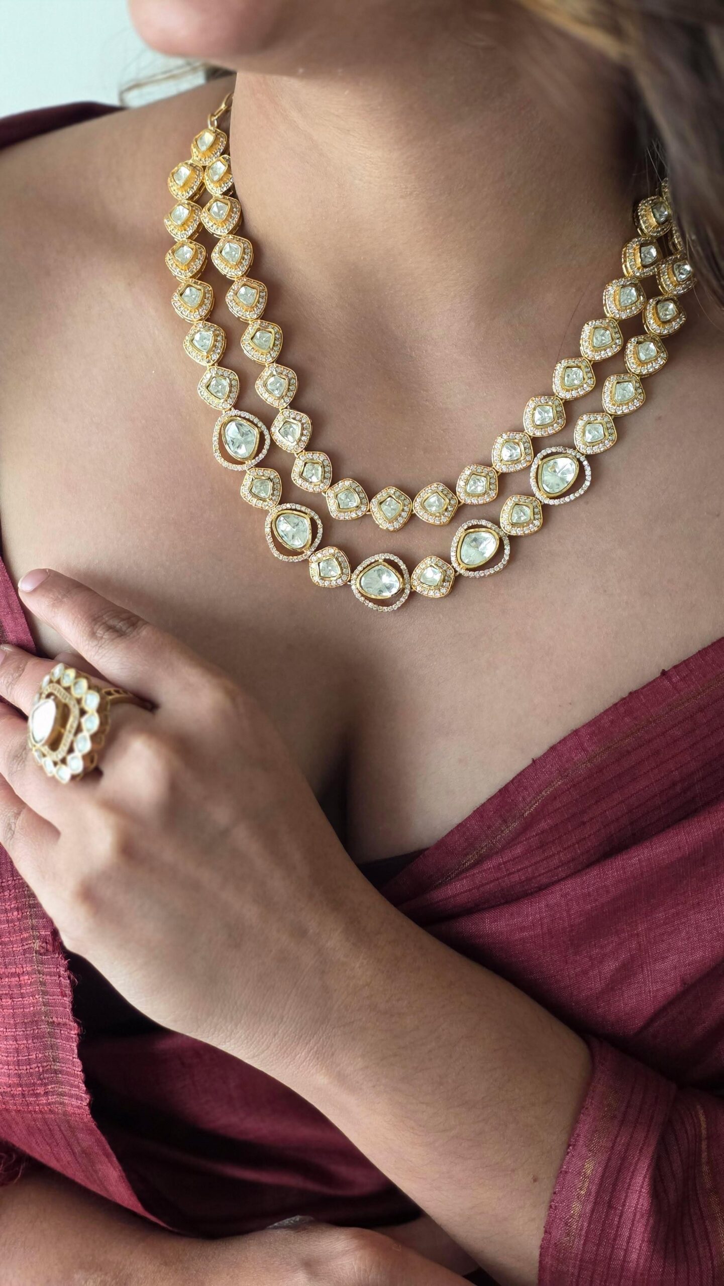 Devi uncut polki strand Thumbnail