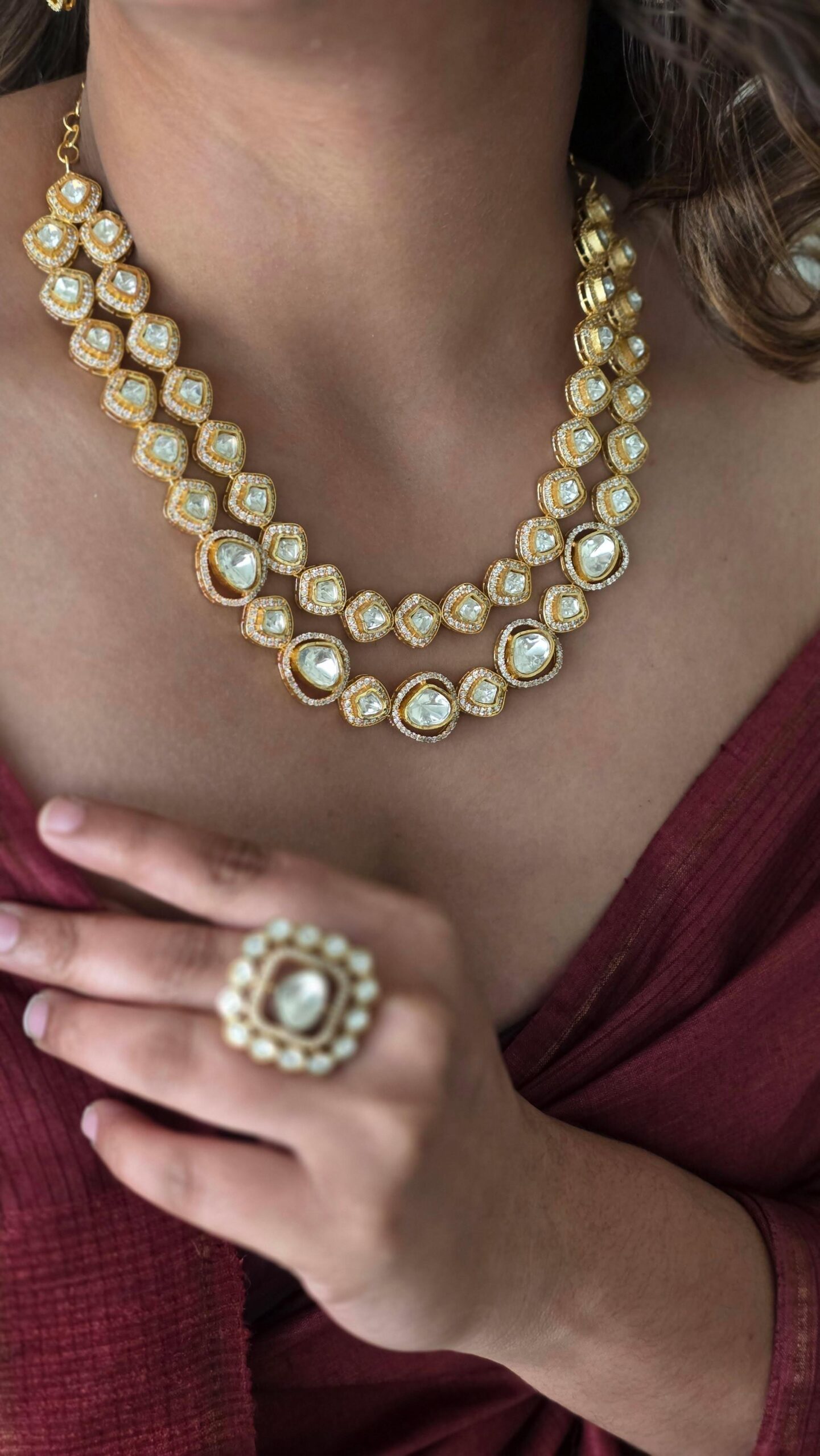 Devi uncut polki strand Thumbnail