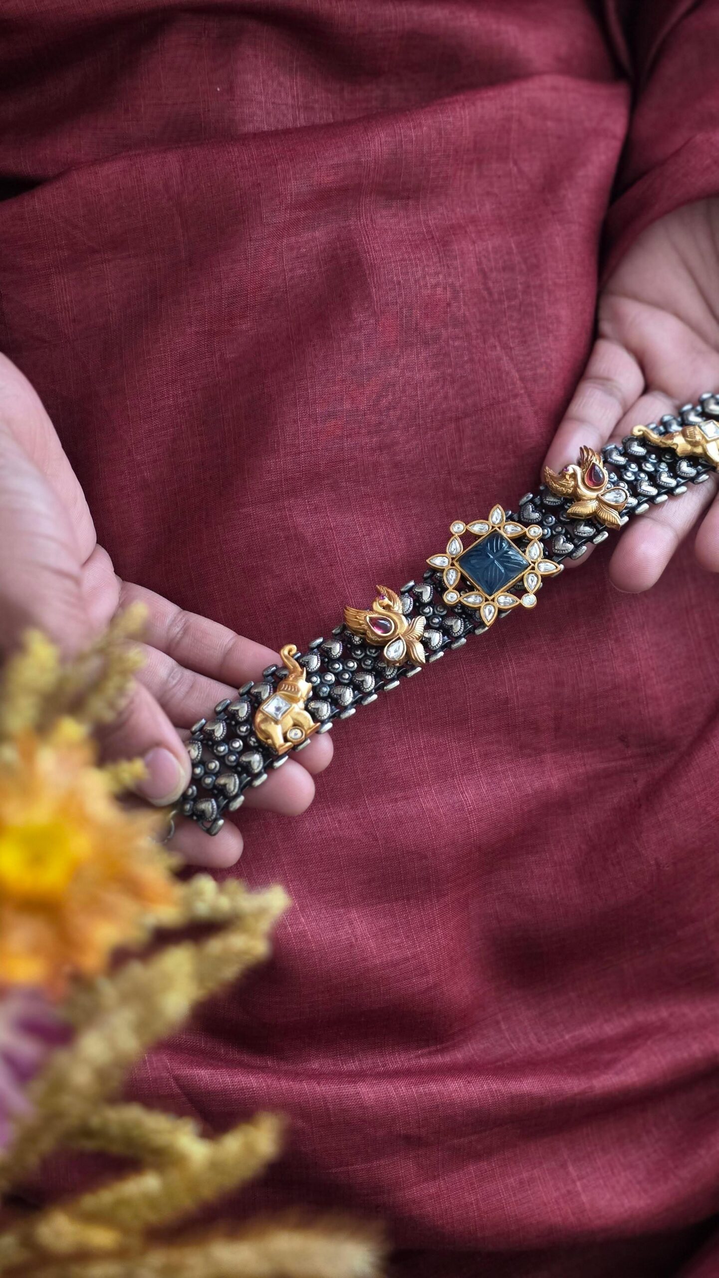 Gaj gamini art choker Thumbnail