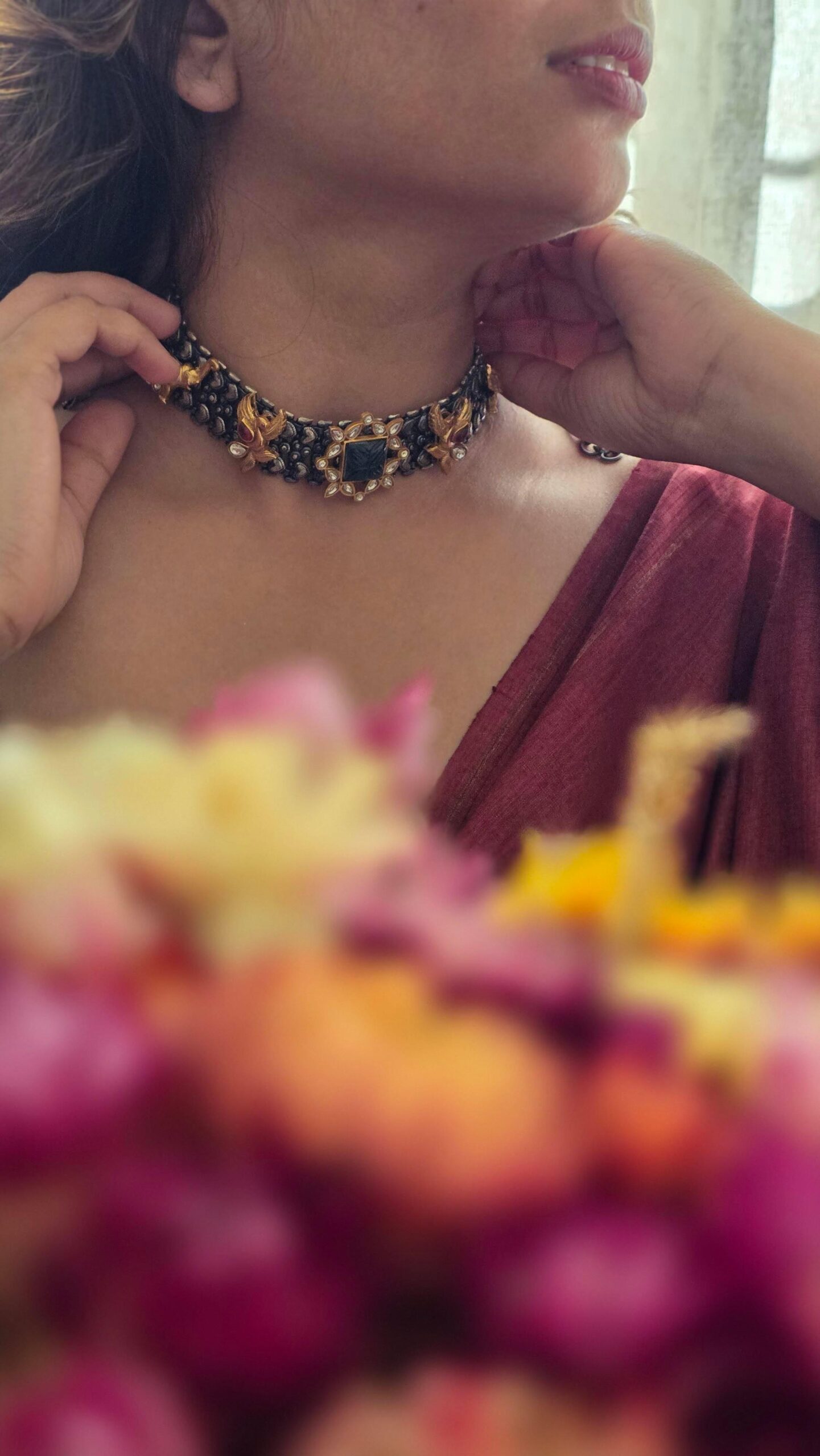 Gaj gamini art choker Thumbnail