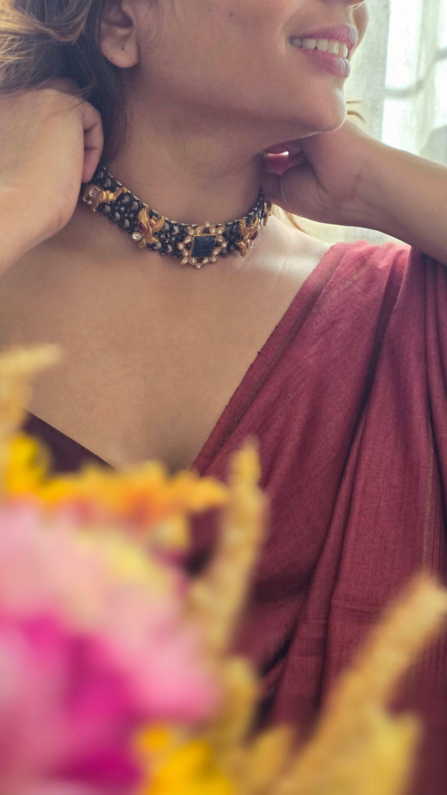 Gaj gamini art choker Thumbnail