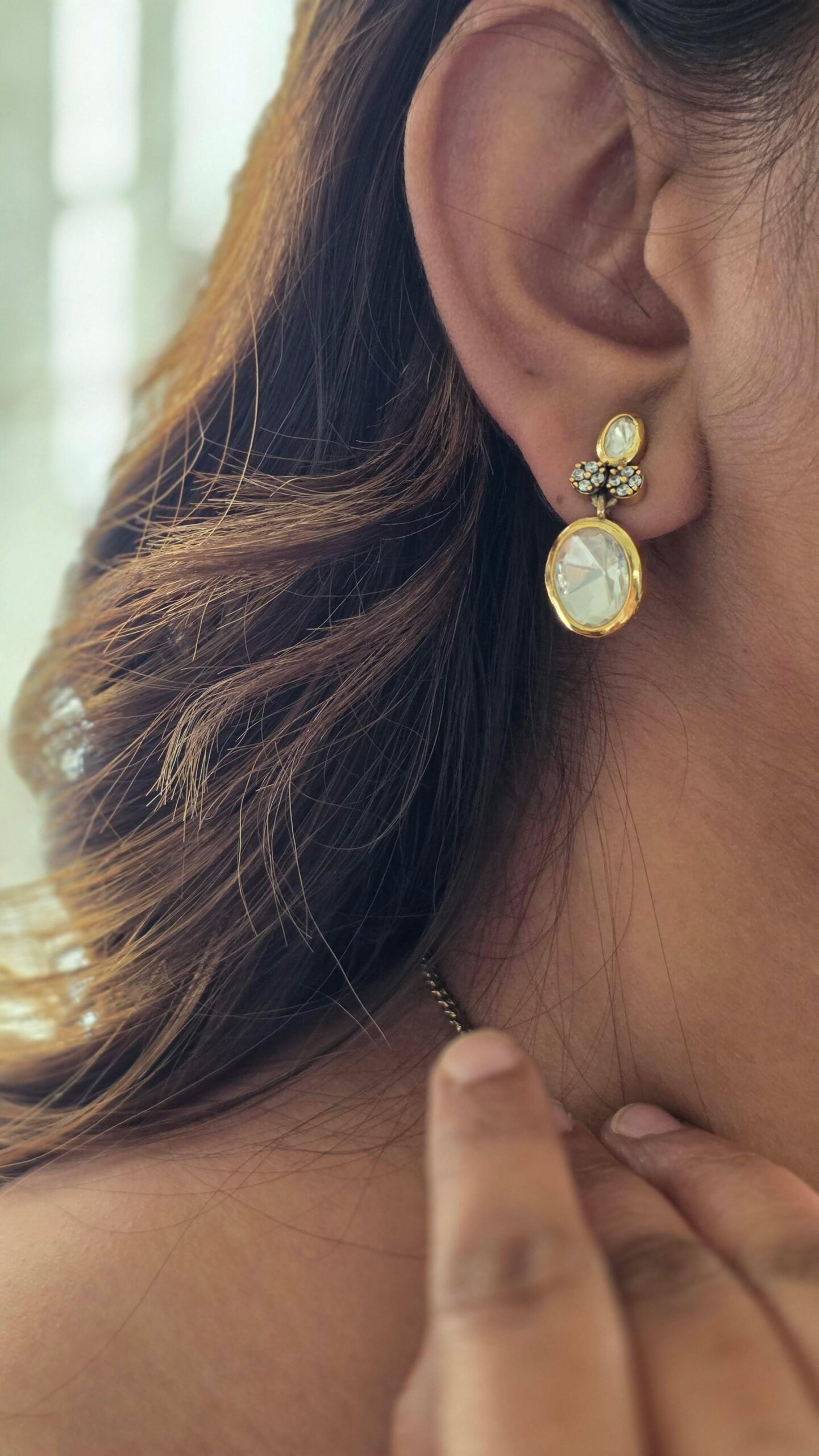 Divyani delicate necklace Thumbnail