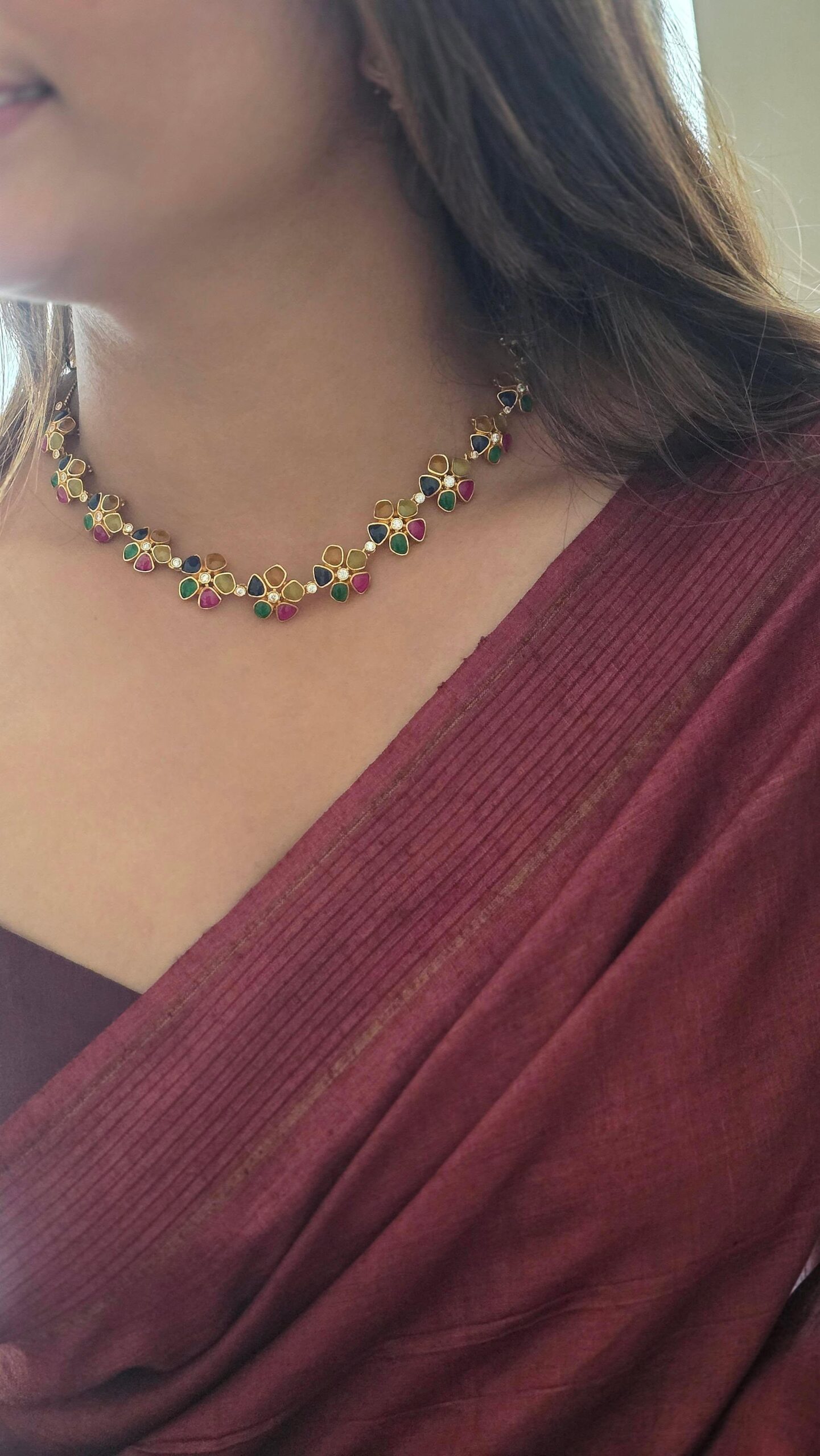 Mina delicate necklace Thumbnail