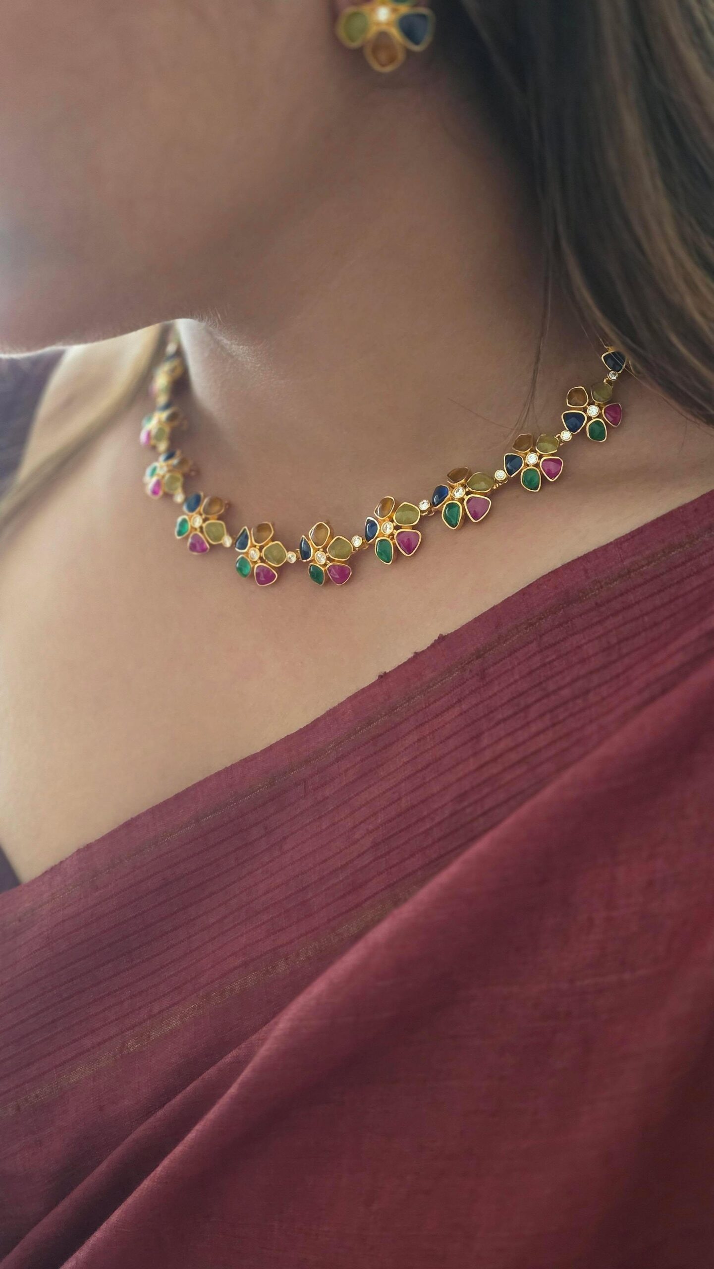 Mina delicate necklace Thumbnail