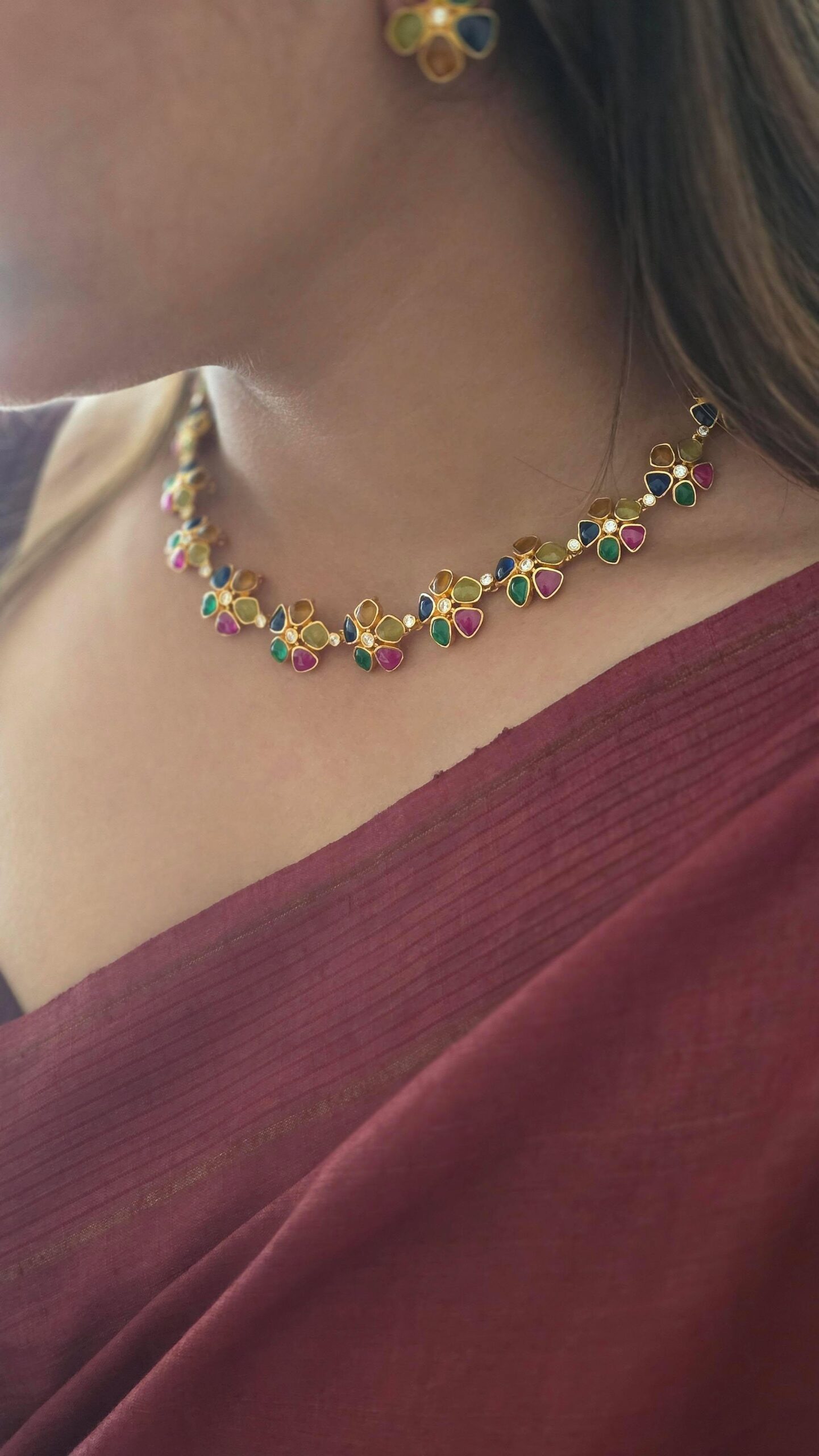 Mina delicate necklace Thumbnail