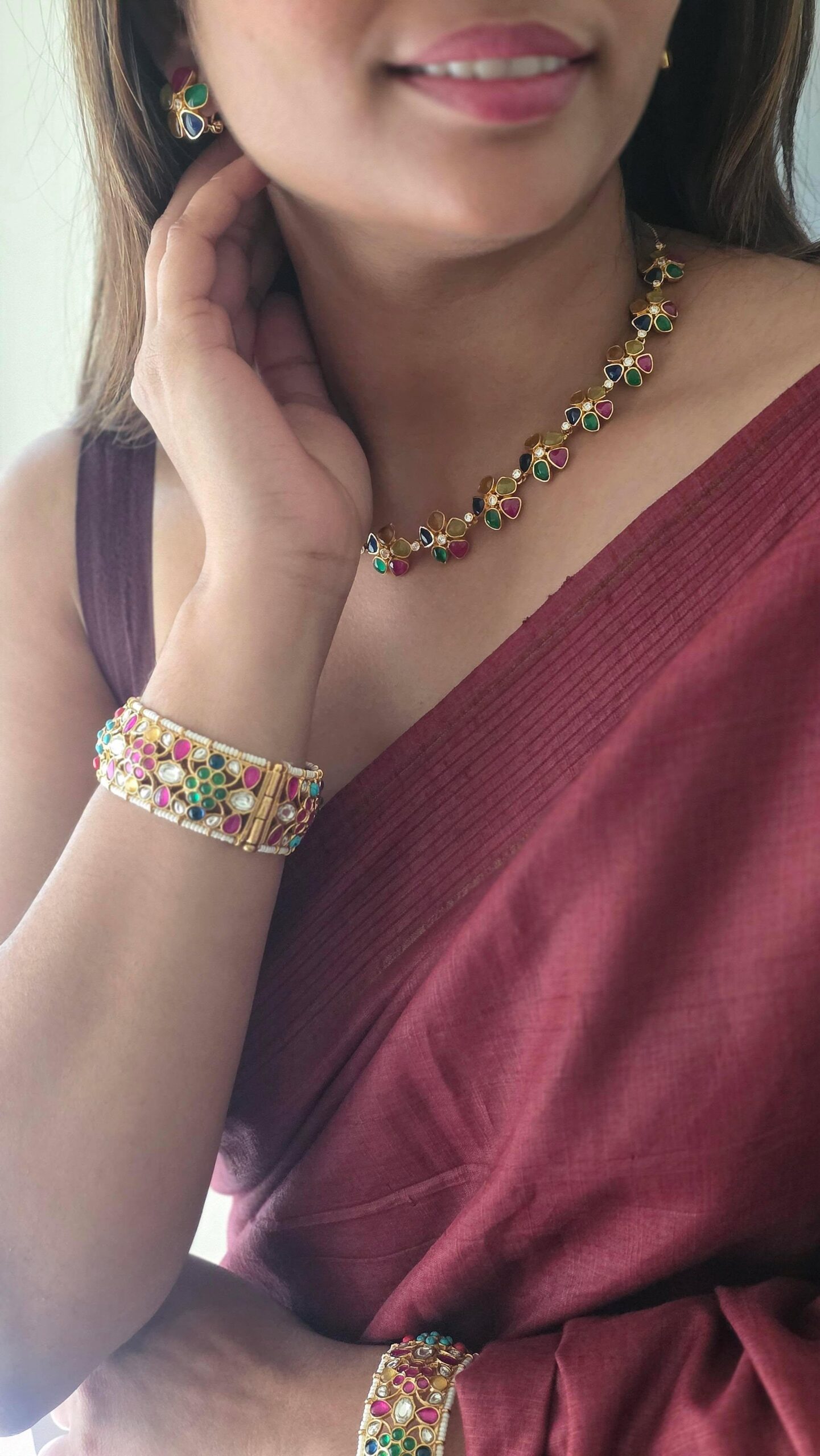 Mina delicate necklace Thumbnail