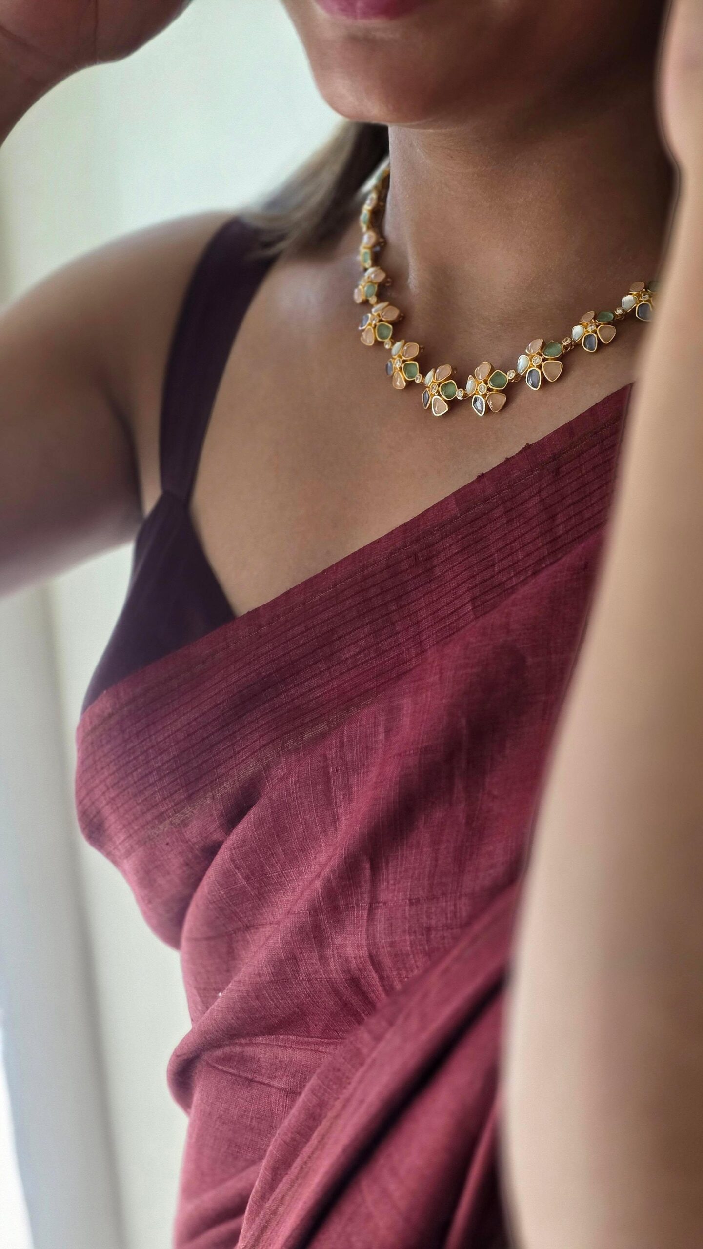 Mina delicate necklace Thumbnail