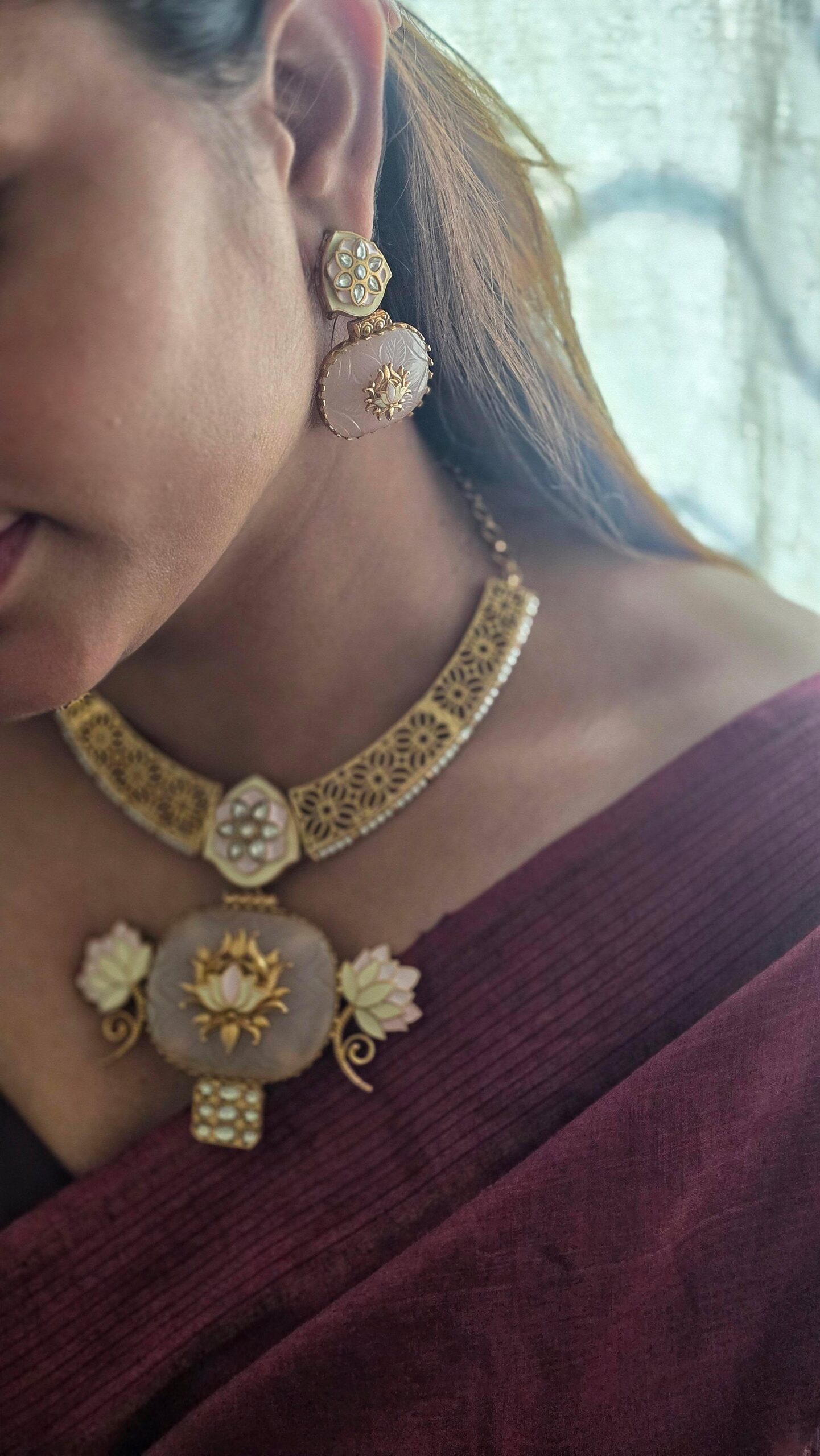 Gulfaam handcrafted necklace Thumbnail