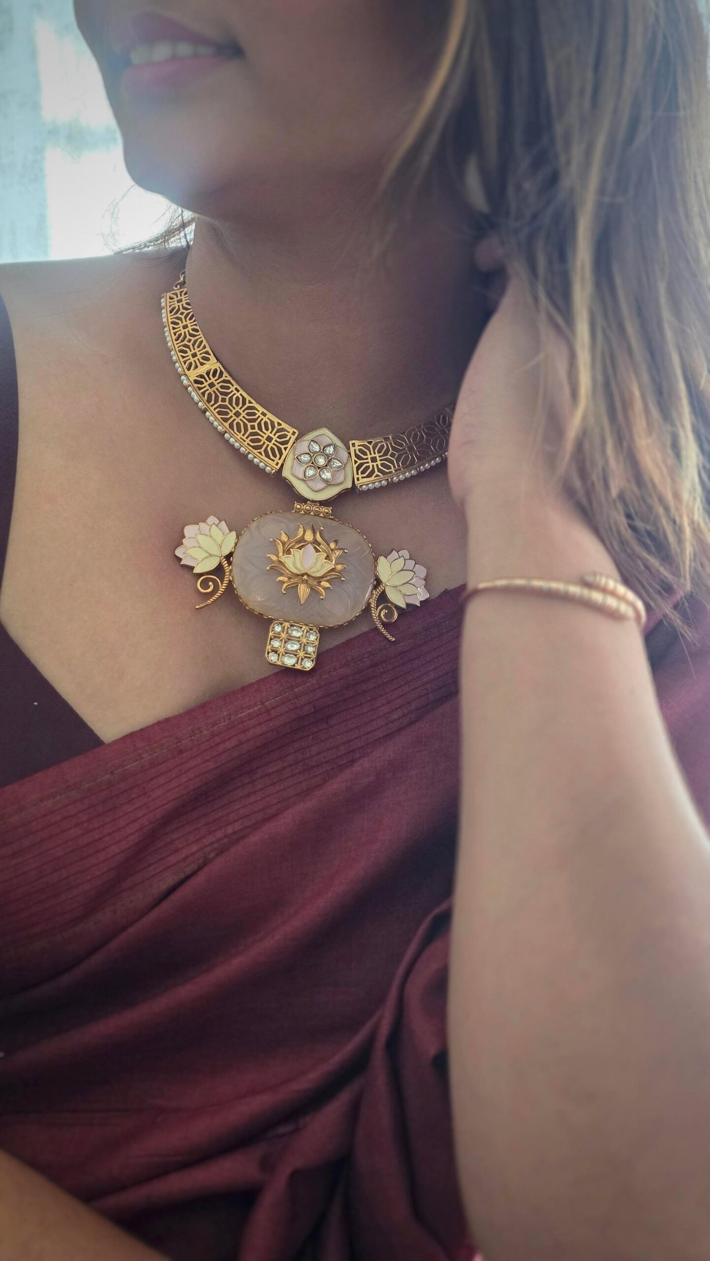 Gulfaam handcrafted necklace Thumbnail