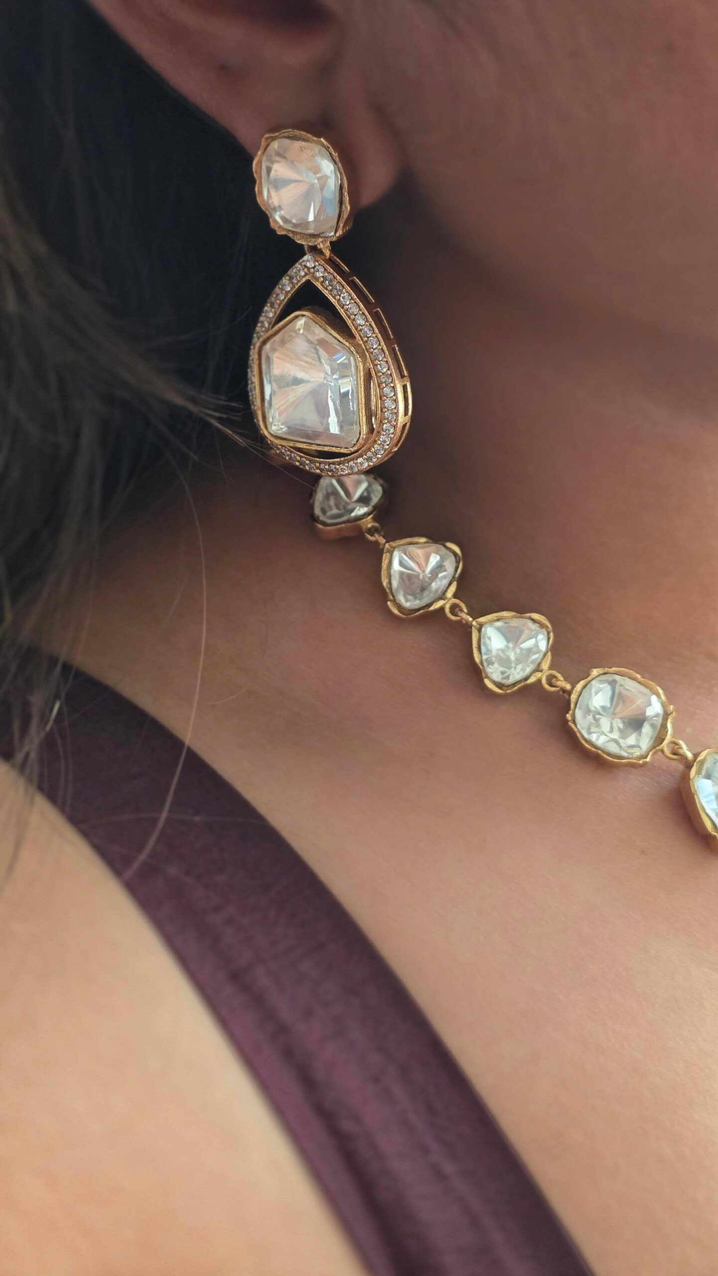Minal polki necklace Thumbnail