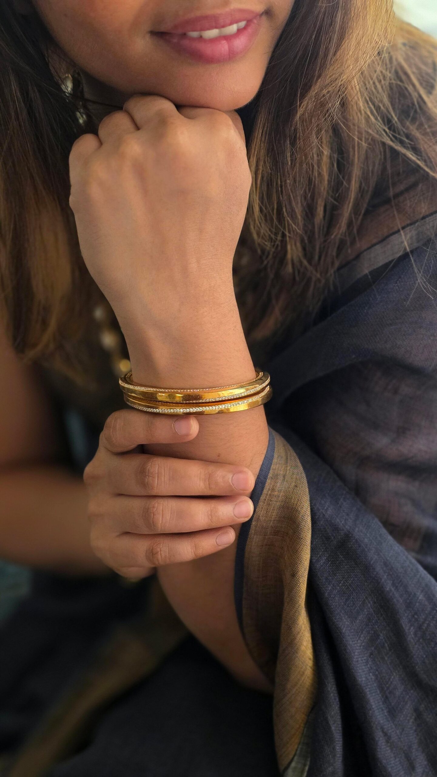 Chitra non-openable bangles Thumbnail