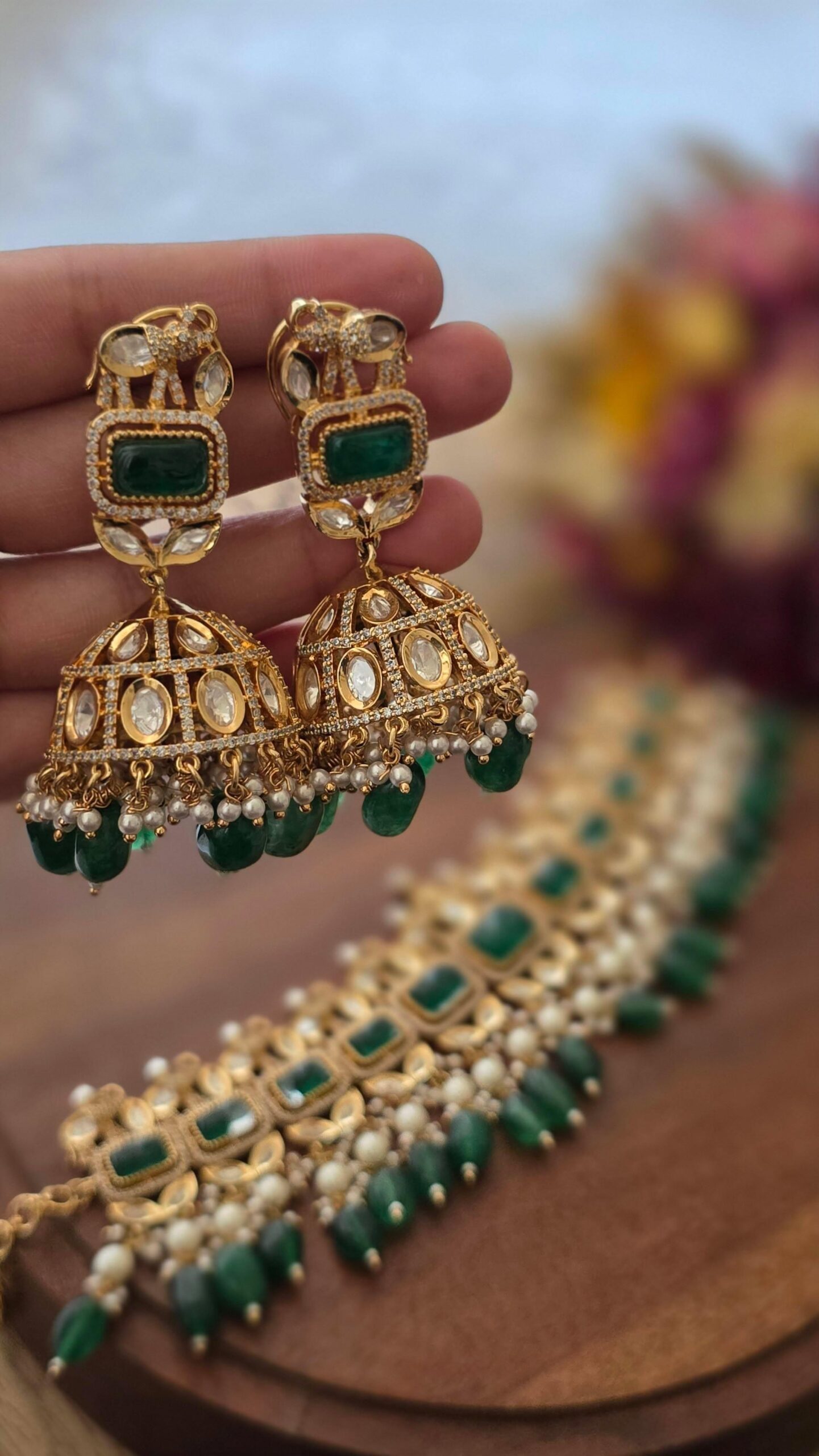 Madhumita zari choker Thumbnail