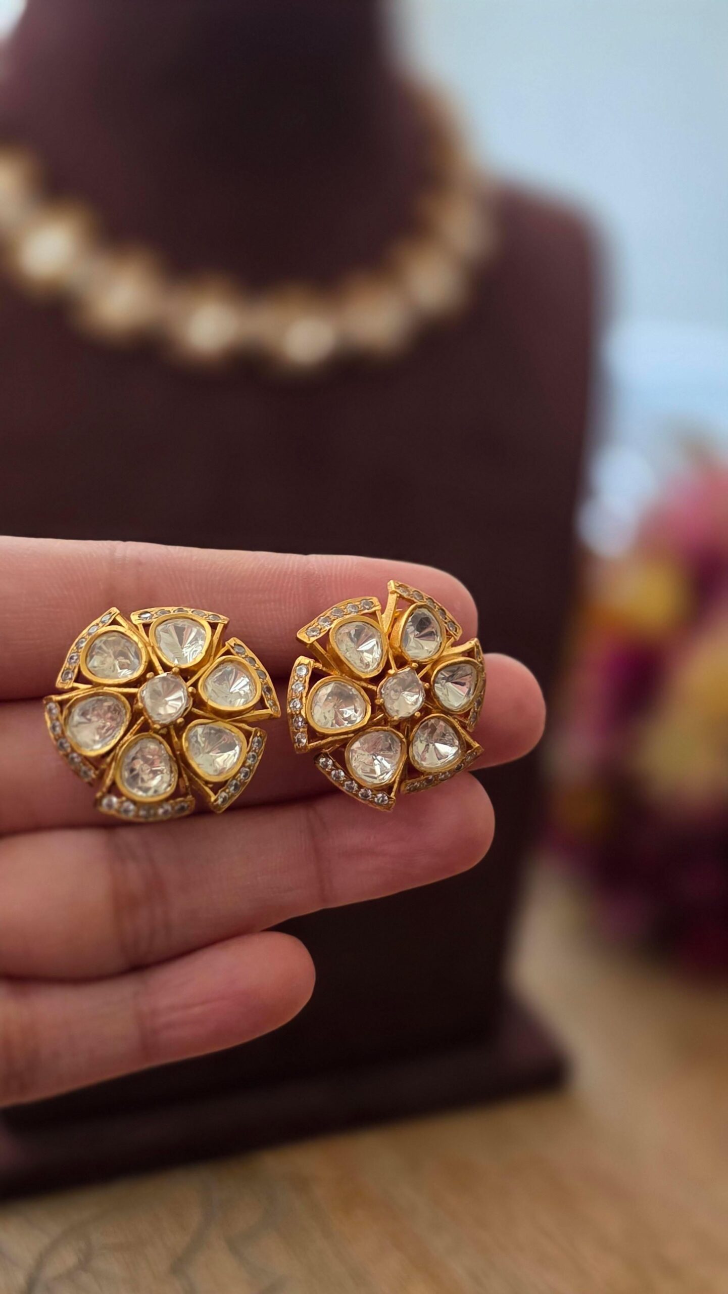 Sia polki necklace Thumbnail