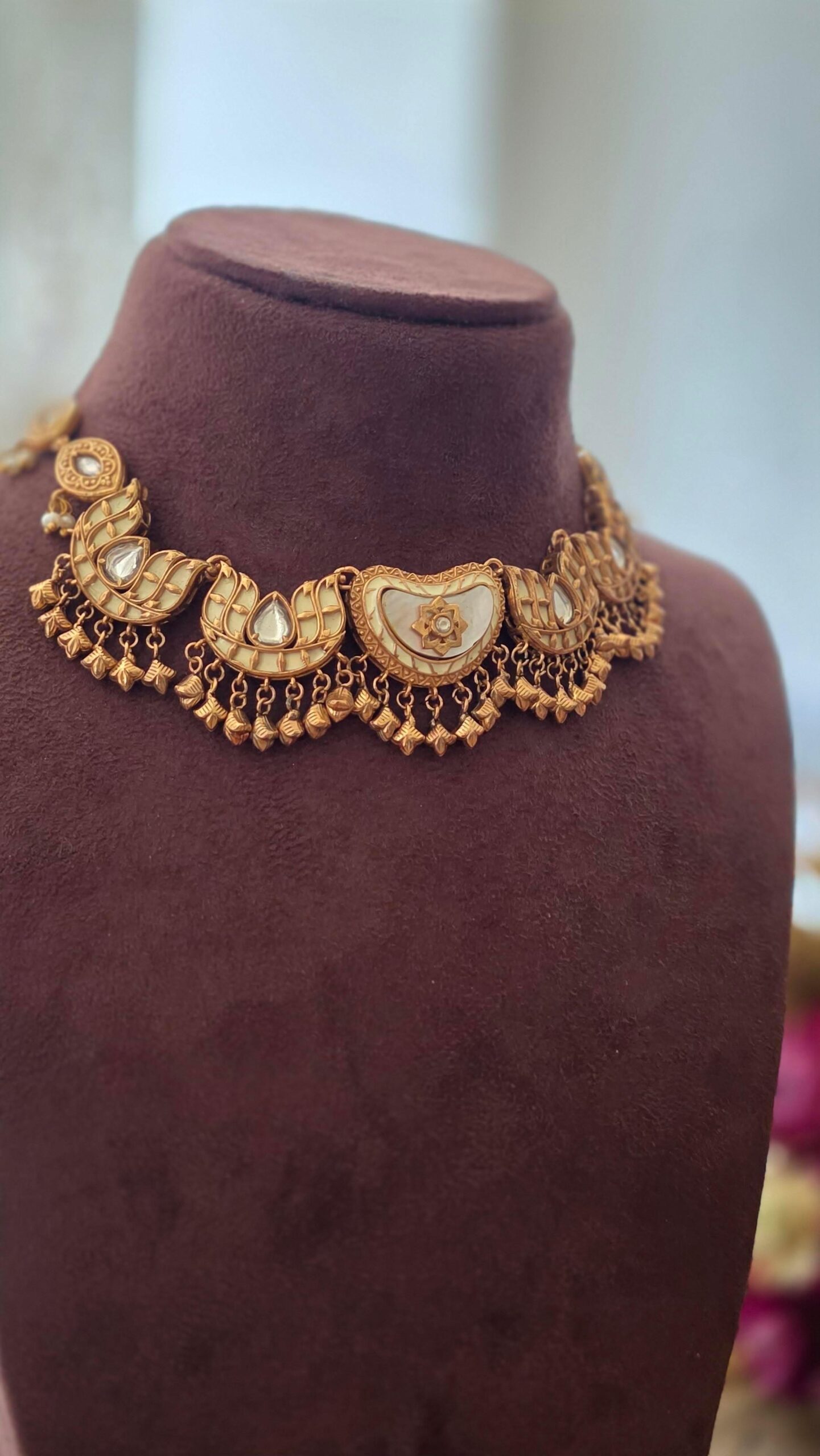 Adhya handcrafted necklace Thumbnail