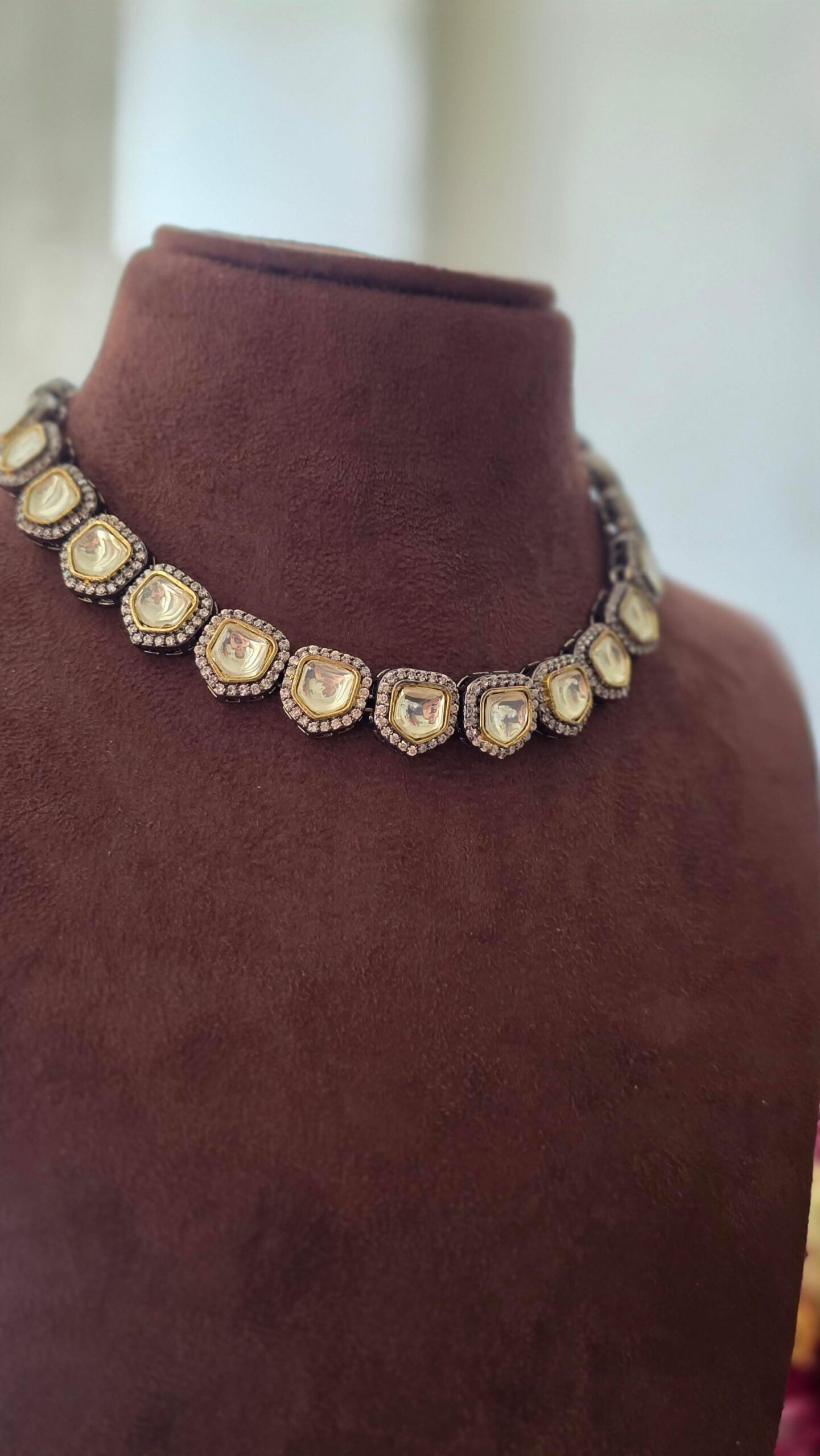 Ella polki necklace Thumbnail