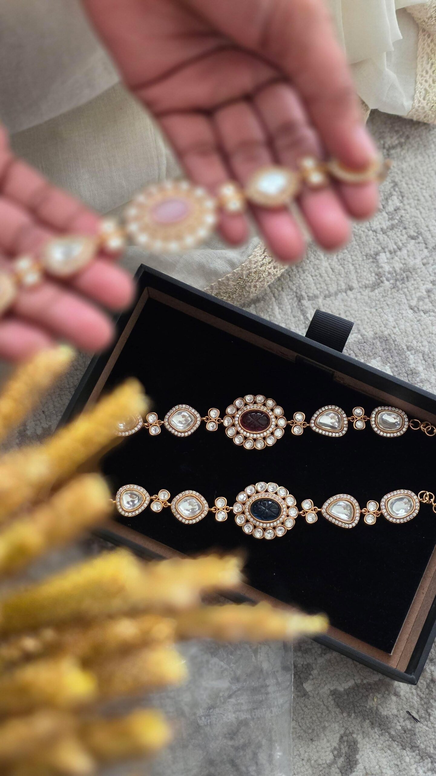 Nayna polki bracelet Thumbnail